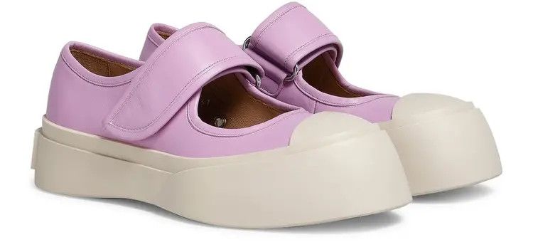 Marni o1w1db11225 Sneakers in Purple Size US 8 / IT 38 - 2 Thumbnail