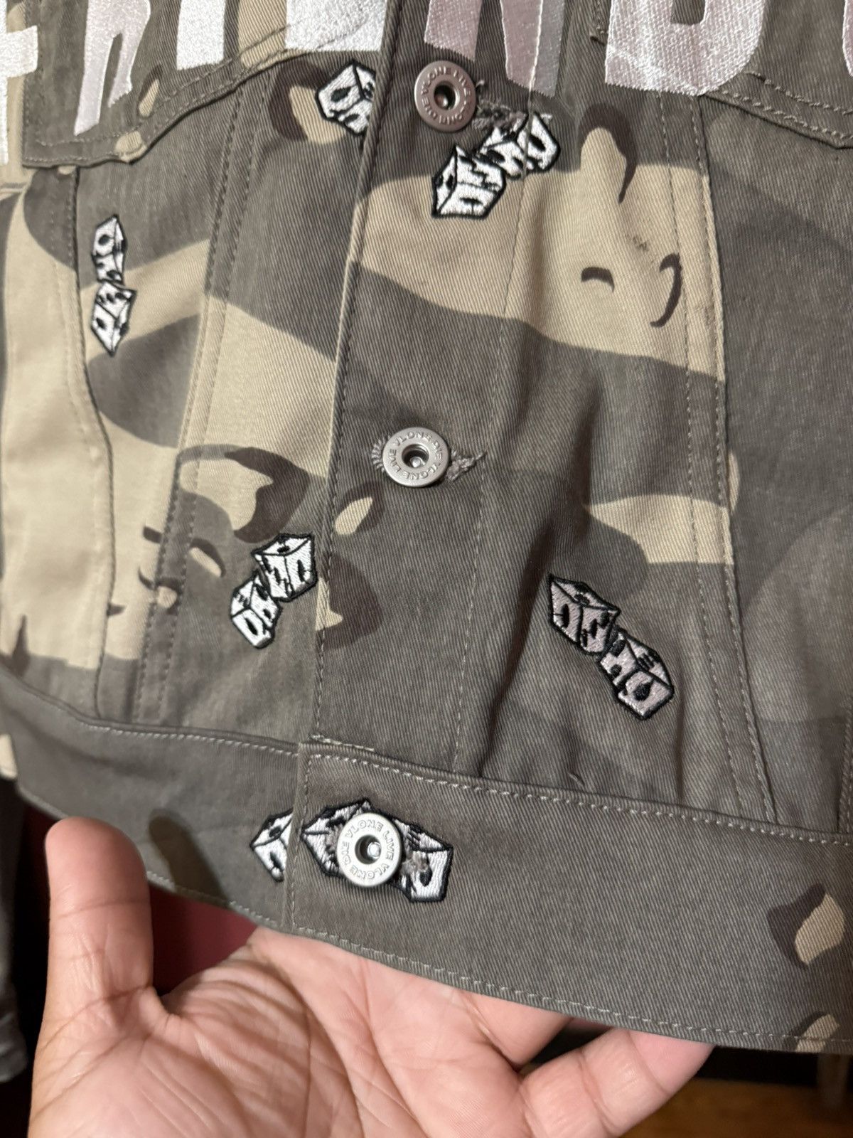 Vlone Vlone Camo Dice Jacket Size Medium Size US M / EU 48-50 / 2 - 5 Thumbnail