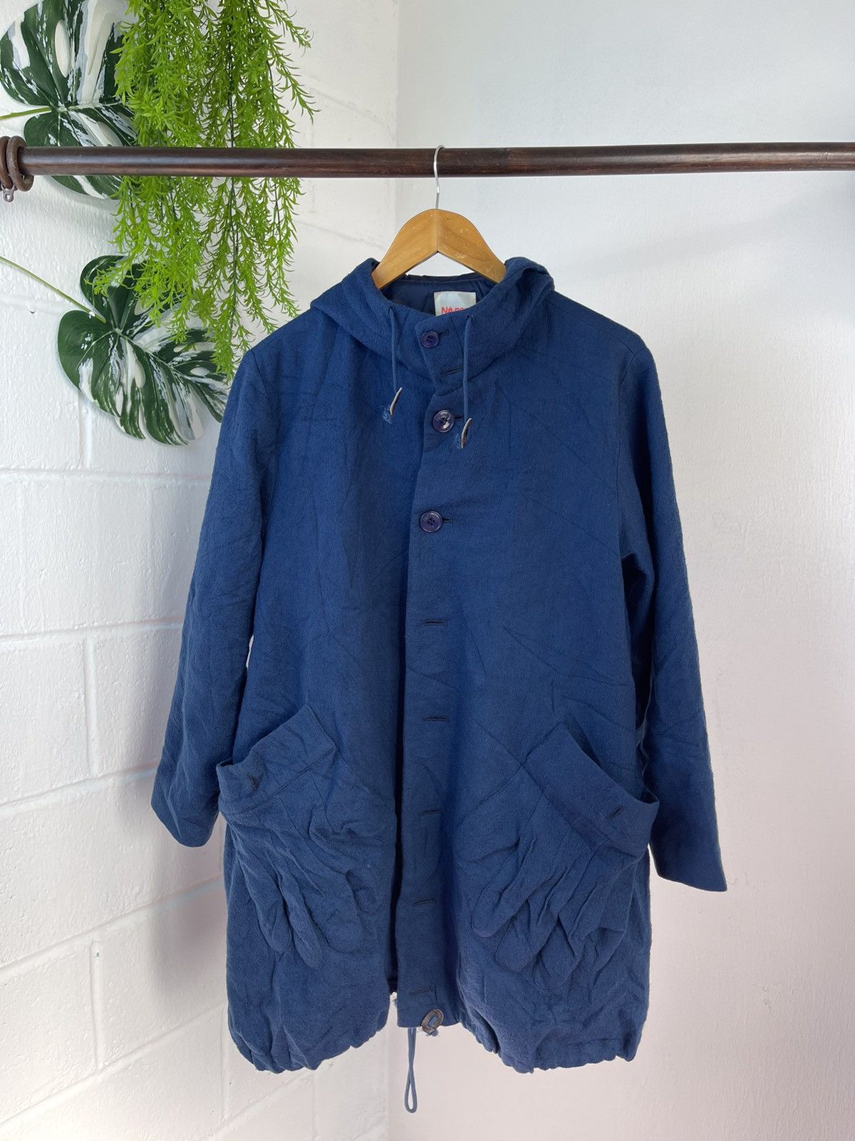 Ne-net Hand Glove Pocket wool Parka