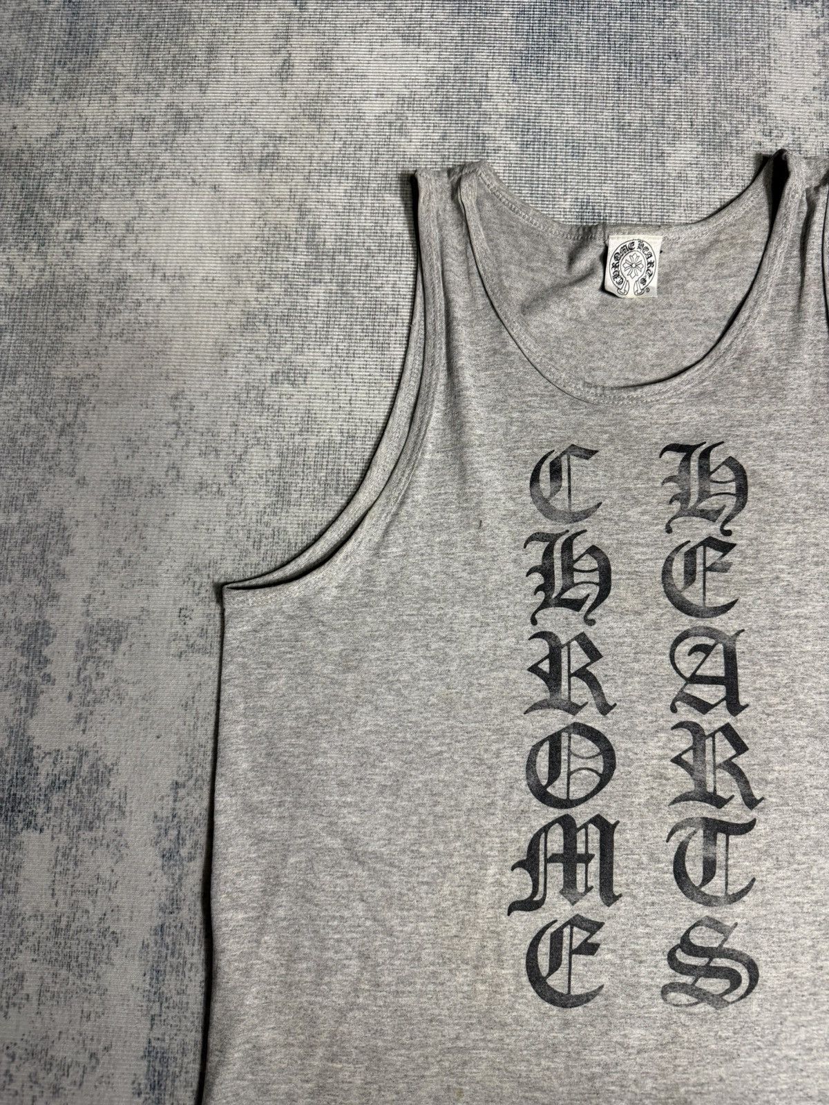 Chrome Hearts 💥 VINTAGE! Vertical Script Tank Size US M / EU 48-50 / 2 - 3 Thumbnail