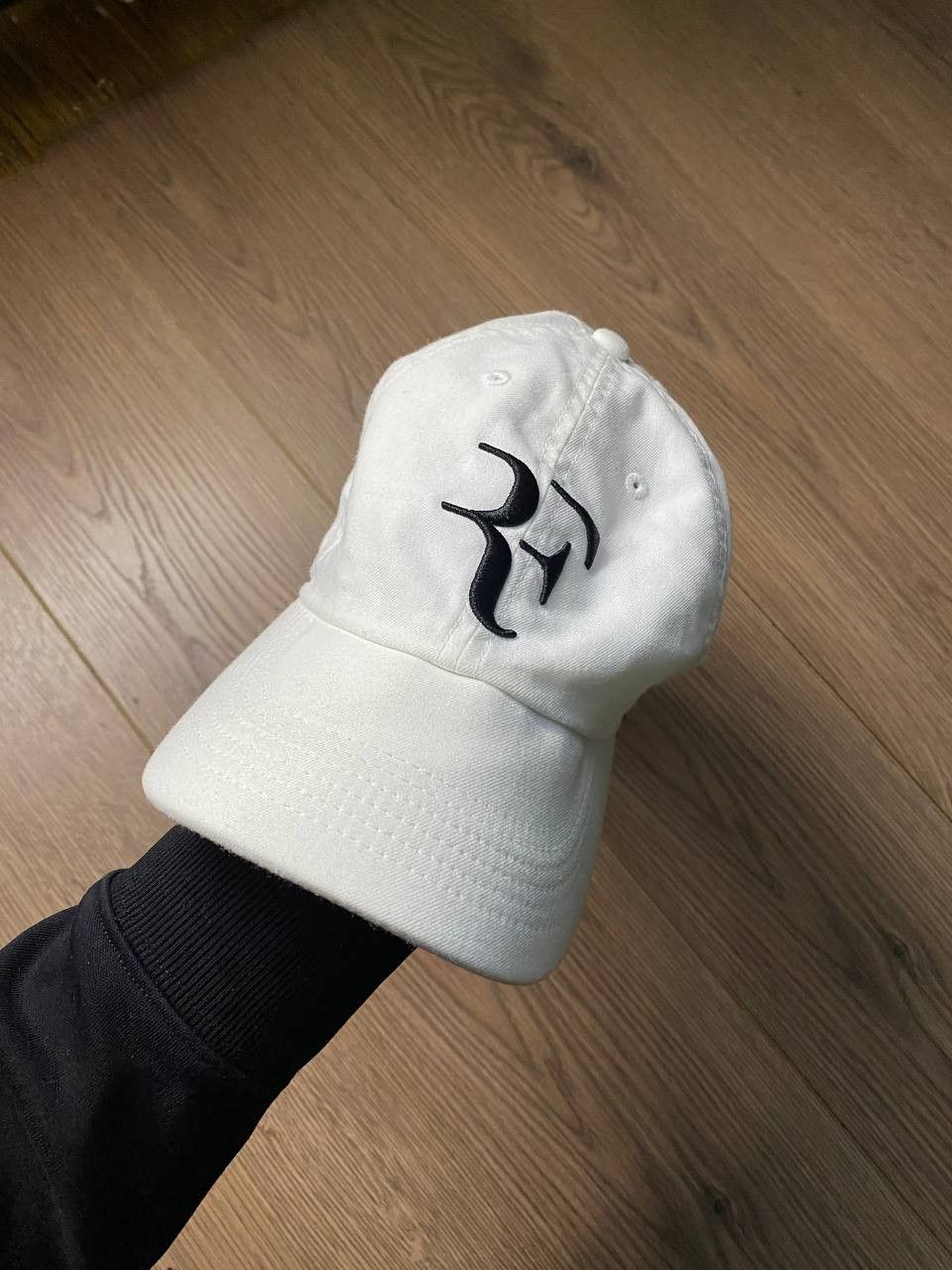 Designer × Nike × Vintage Nike Roger Federer White Tennis Hat Size ONE SIZE - 2 Thumbnail