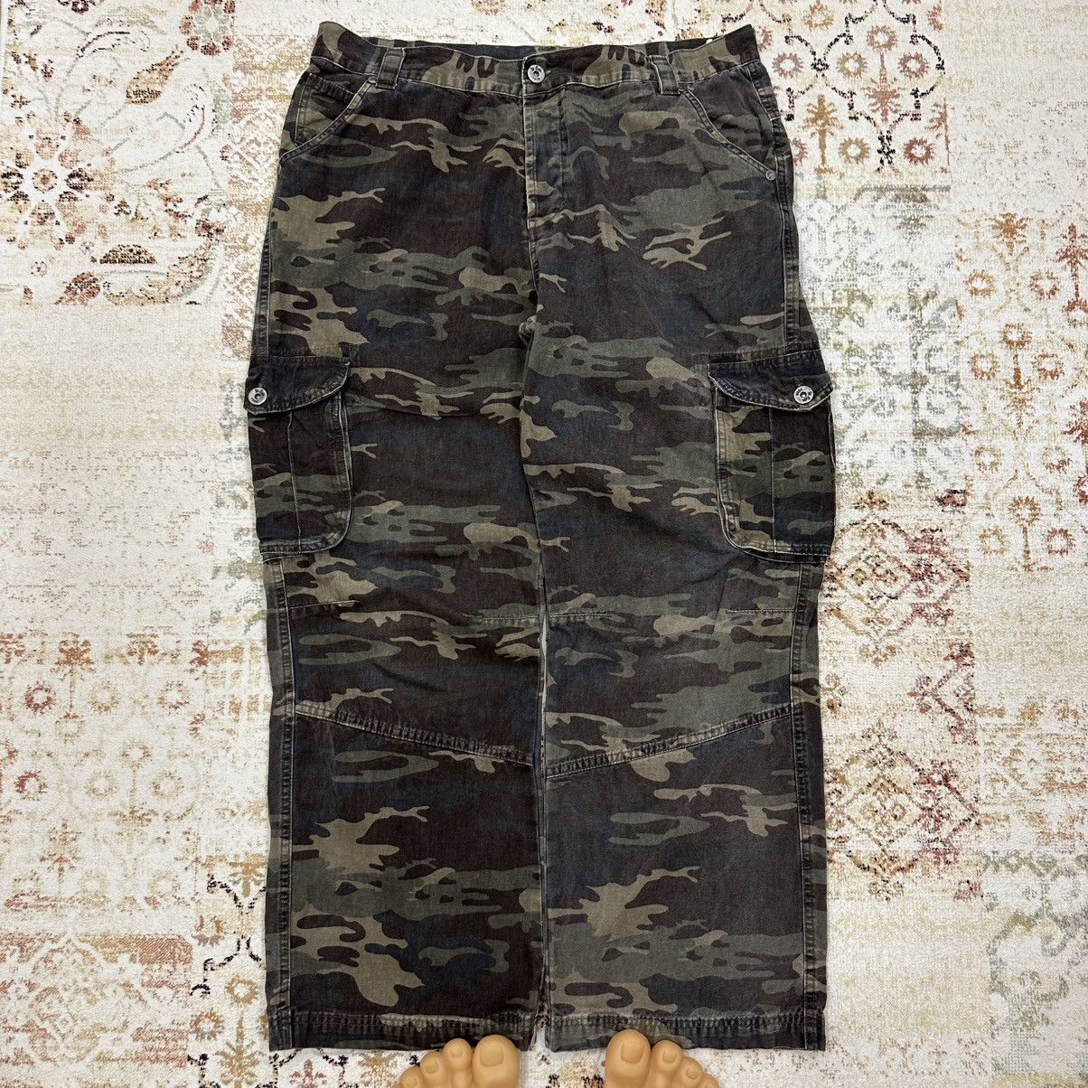 If Six Was Nine × Japanese Brand Vintage Japanese Style Military Multi-pocket Pants Multicam Size US 40 / EU 56 - 2 Thumbnail