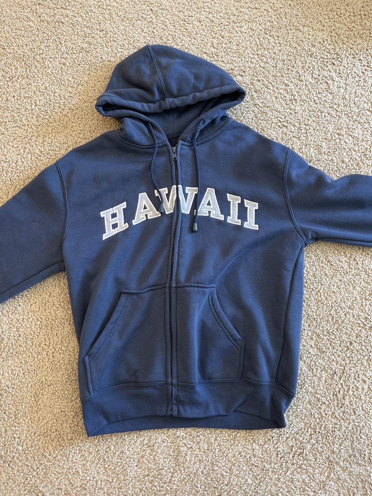 Vintage Hawaii Zip Up Vintage Hoodie Size US S / EU 44-46 / 1 - 1 Thumbnail