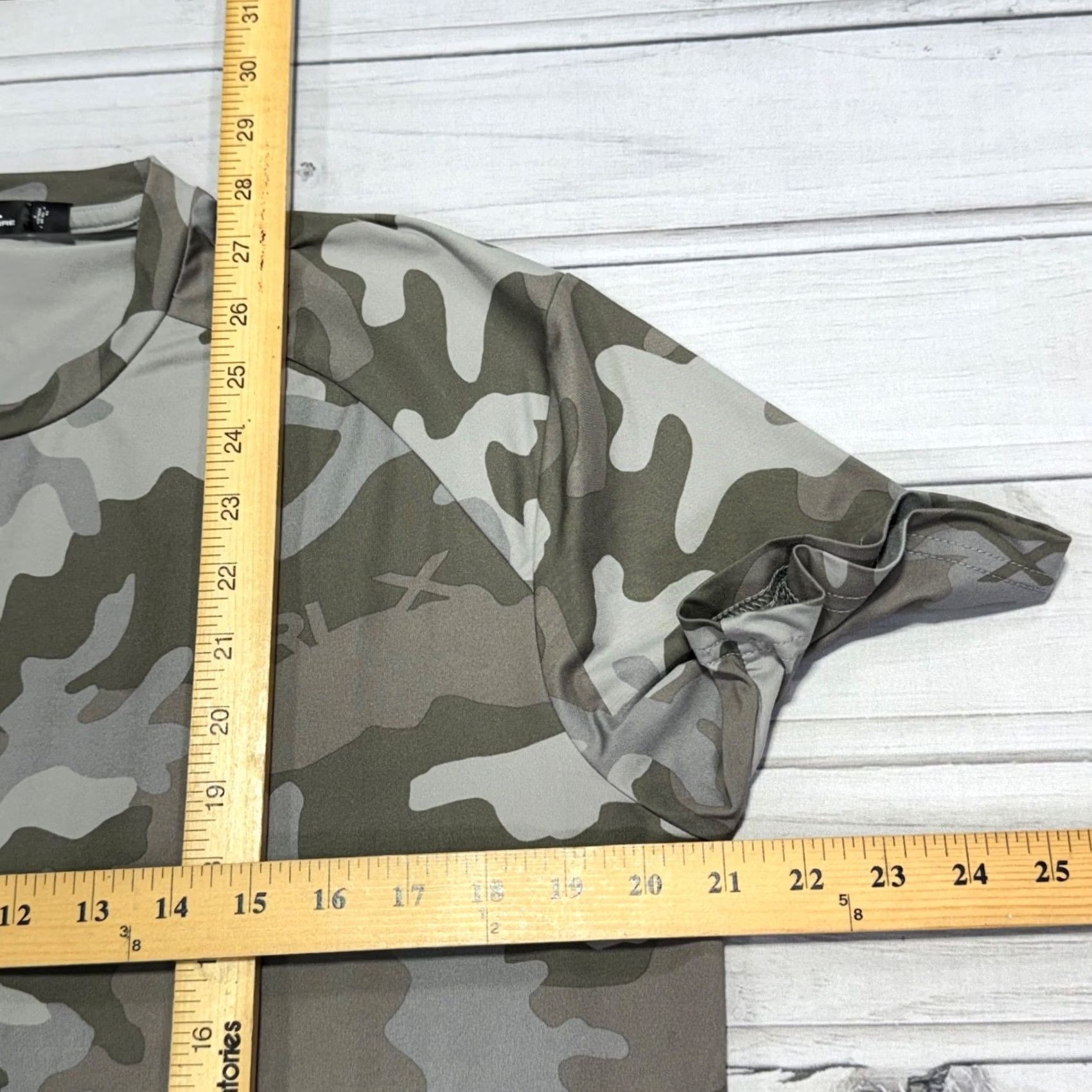 RLX Ralph Lauren RLX Ralph Lauren T Shirt Mens M Green Camouflage Shirt Athletic Performance Traning Size US M / EU 48-50 / 2 - 4 Thumbnail