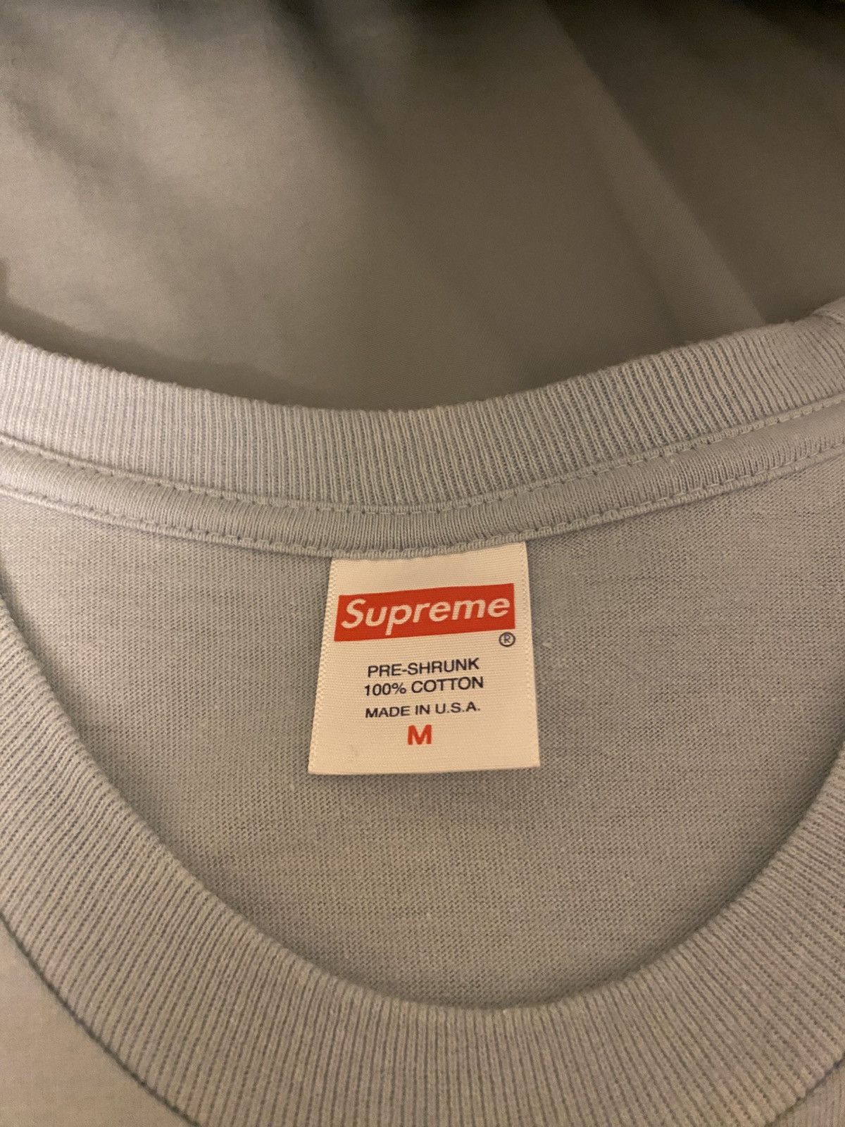 Supreme Supreme Leda And The Swan Tee light blue Size M Size US M / EU 48-50 / 2 - 3 Thumbnail