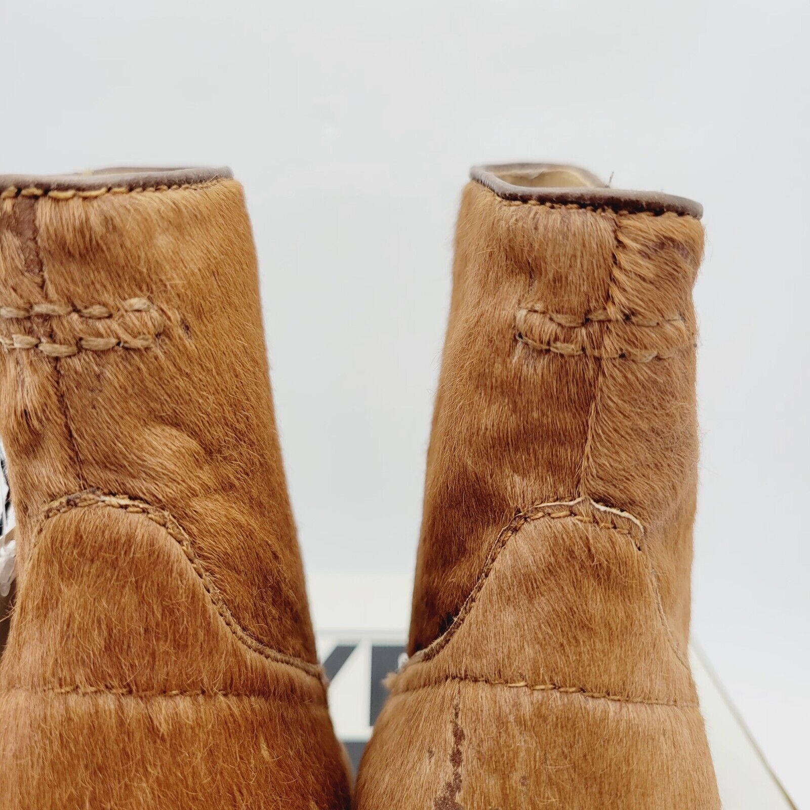 Frye FRYE Women's Parker Short Boots Cognac Size 9.5 Medium (M) Size US 9.5 / IT 39.5 - 20 Thumbnail
