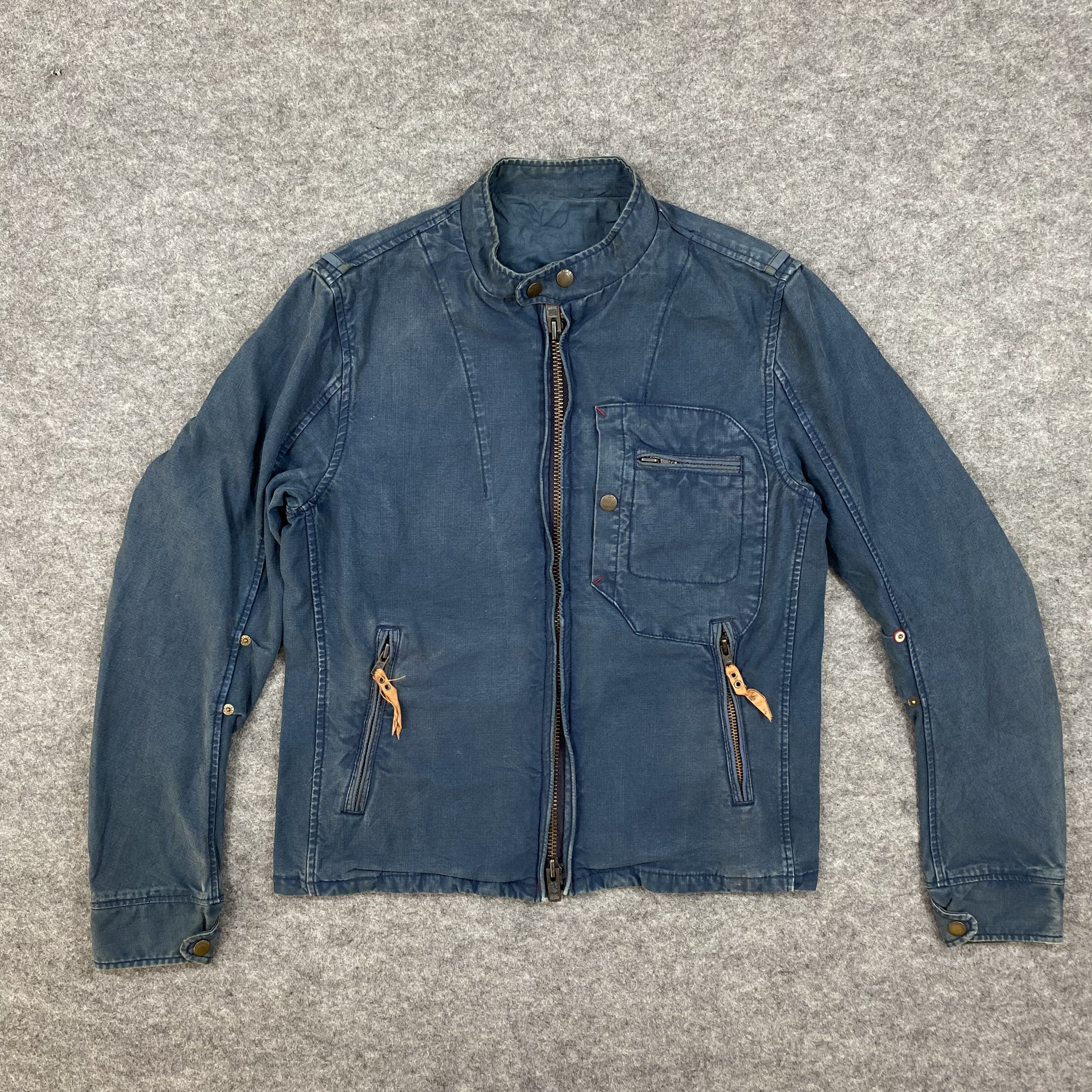 Japanese Brand VTG Japan Gifu Take Indigo Dye Work Jacket-J562 Size US M / EU 48-50 / 2 - 1 Thumbnail