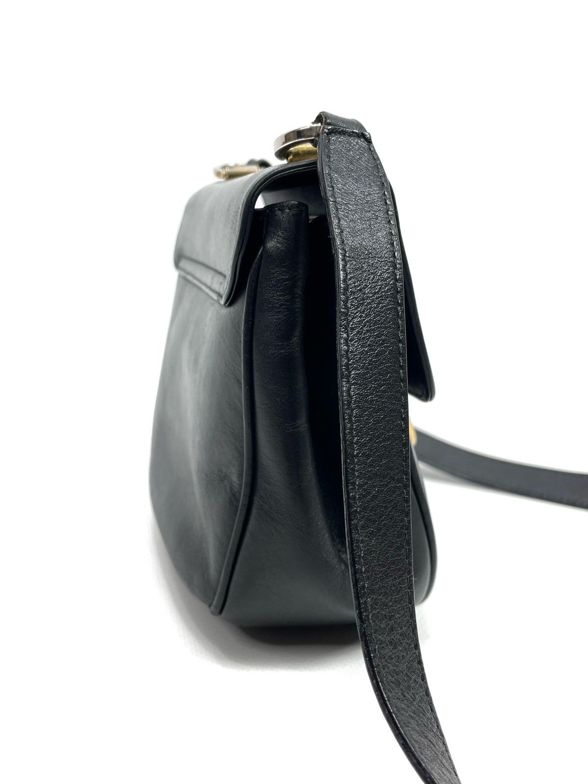 Salvatore Ferragamo Salvatore Ferragamo Vintage Gancini Mini Leather Bag Size ONE SIZE - 7 Thumbnail