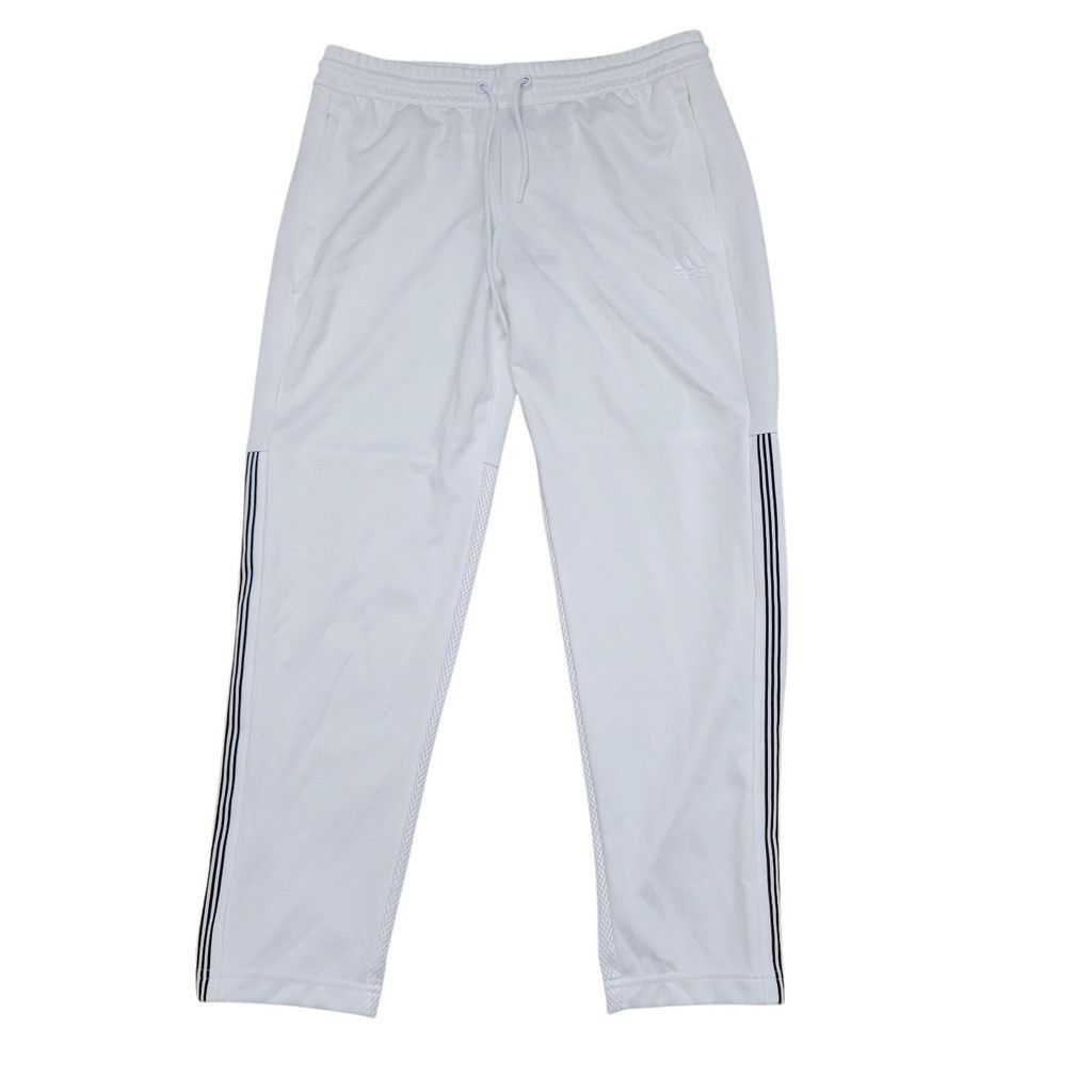 Adidas Adidas White Snap Pants 7/8 Women Medium Waist 31 Inseam 27 Size 30" / US 8 / IT 44 - 3 Thumbnail