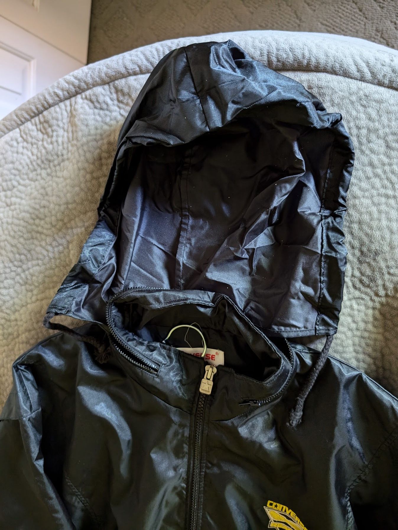 Converse × Vintage Vintage 90's Converse RARE React Promo Nylon Jacket Size US M / EU 48-50 / 2 - 9 Thumbnail