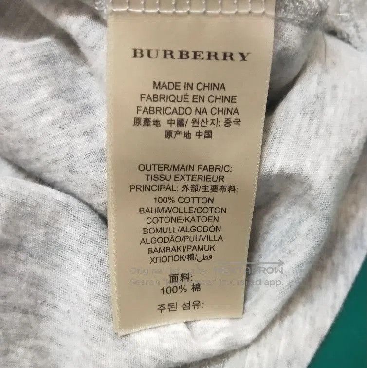 Burberry Burberry Brit Long Sleeve V-Neck T-Shirt . Size US M / EU 48-50 / 2 - 9 Thumbnail