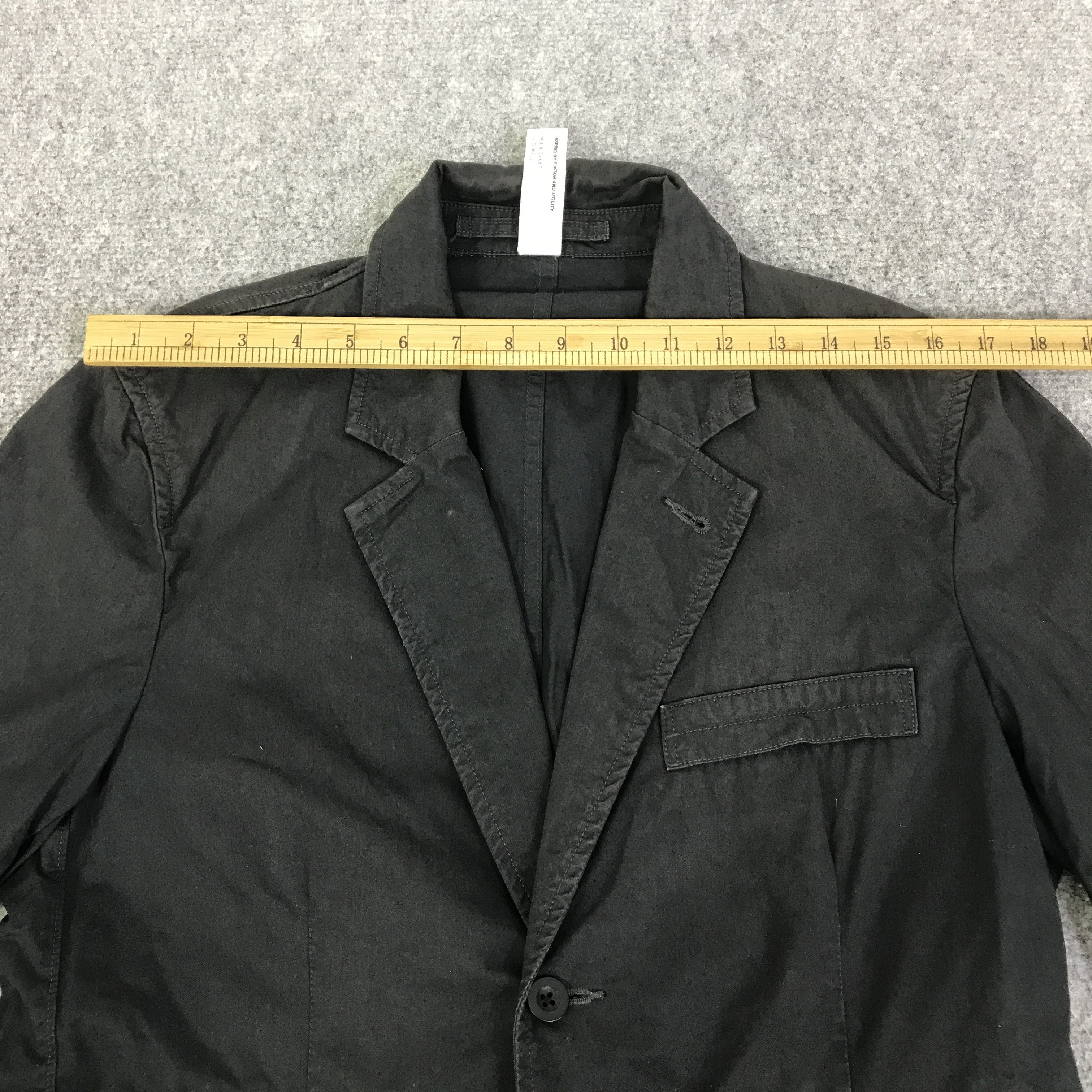 Margaret Howell MARGARET HOWEL BLACK FADED BLAZER JACKET K79B2 Size US M / EU 48-50 / 2 - 5 Thumbnail