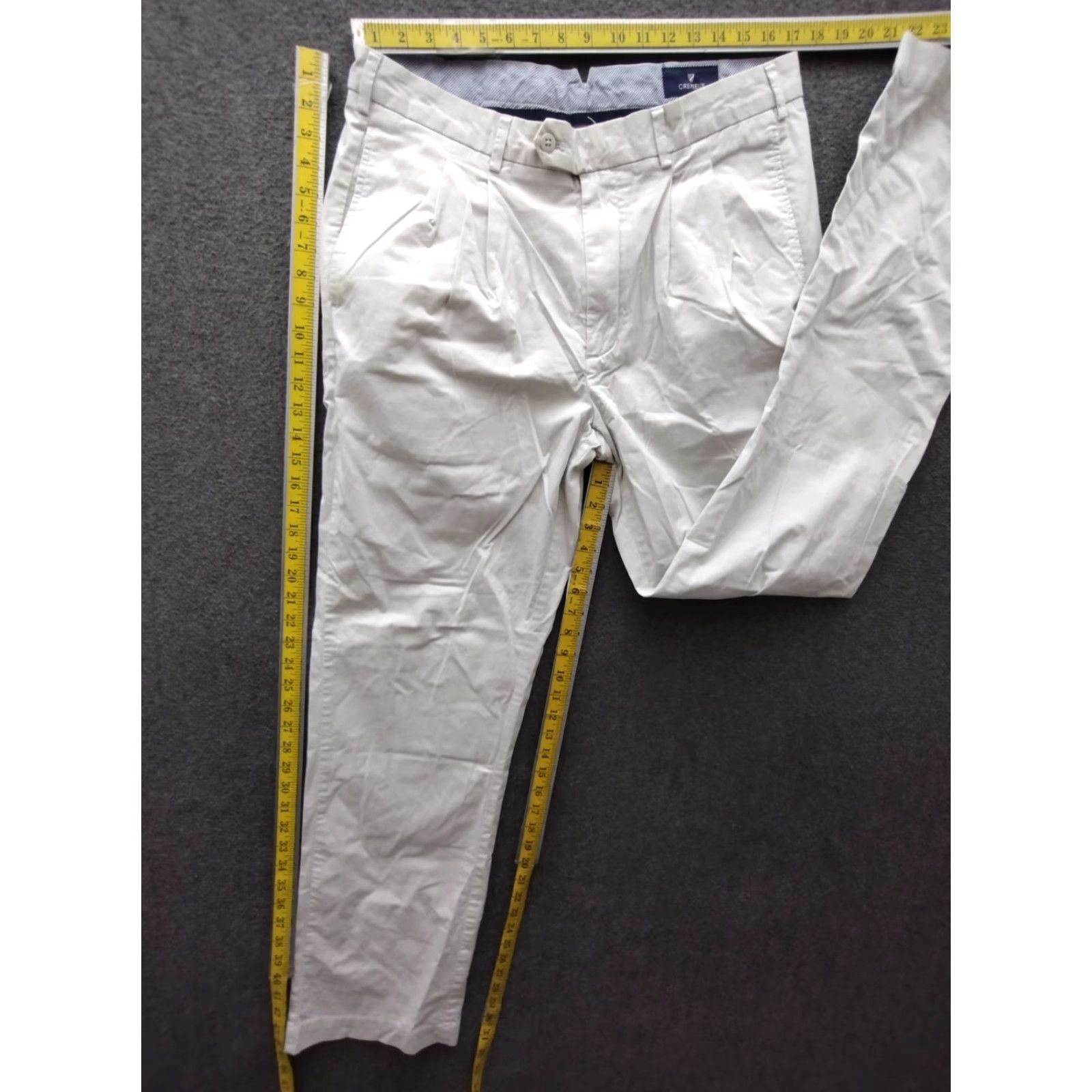 Cremieux Cremieux Khaki Chino Mens Pants Size 36x34 Size US 36 / EU 52 - 4 Thumbnail