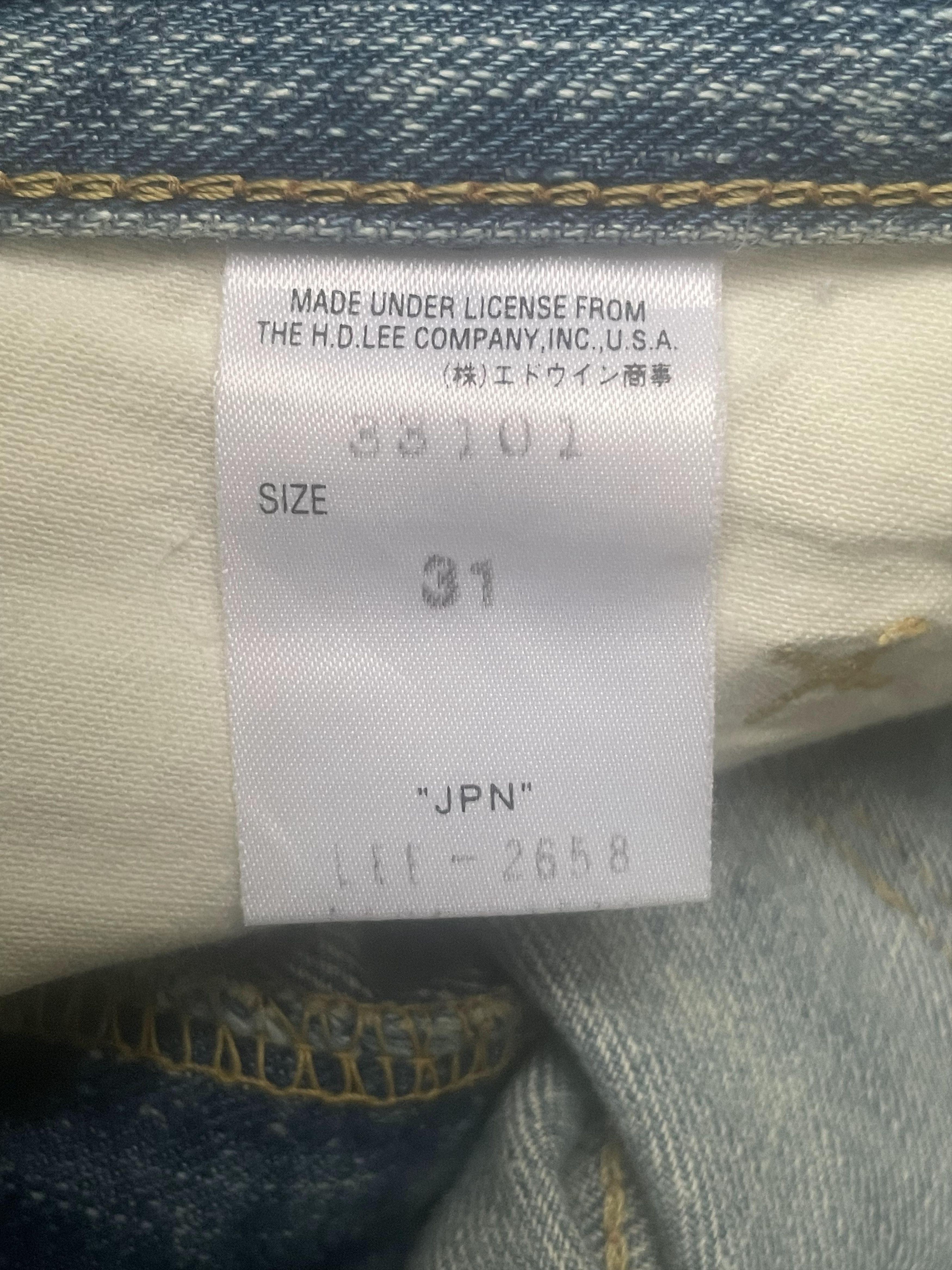 Lee Vintage Lee 101 Faded Distresed Patched Size US 32 / EU 48 - 16 Thumbnail