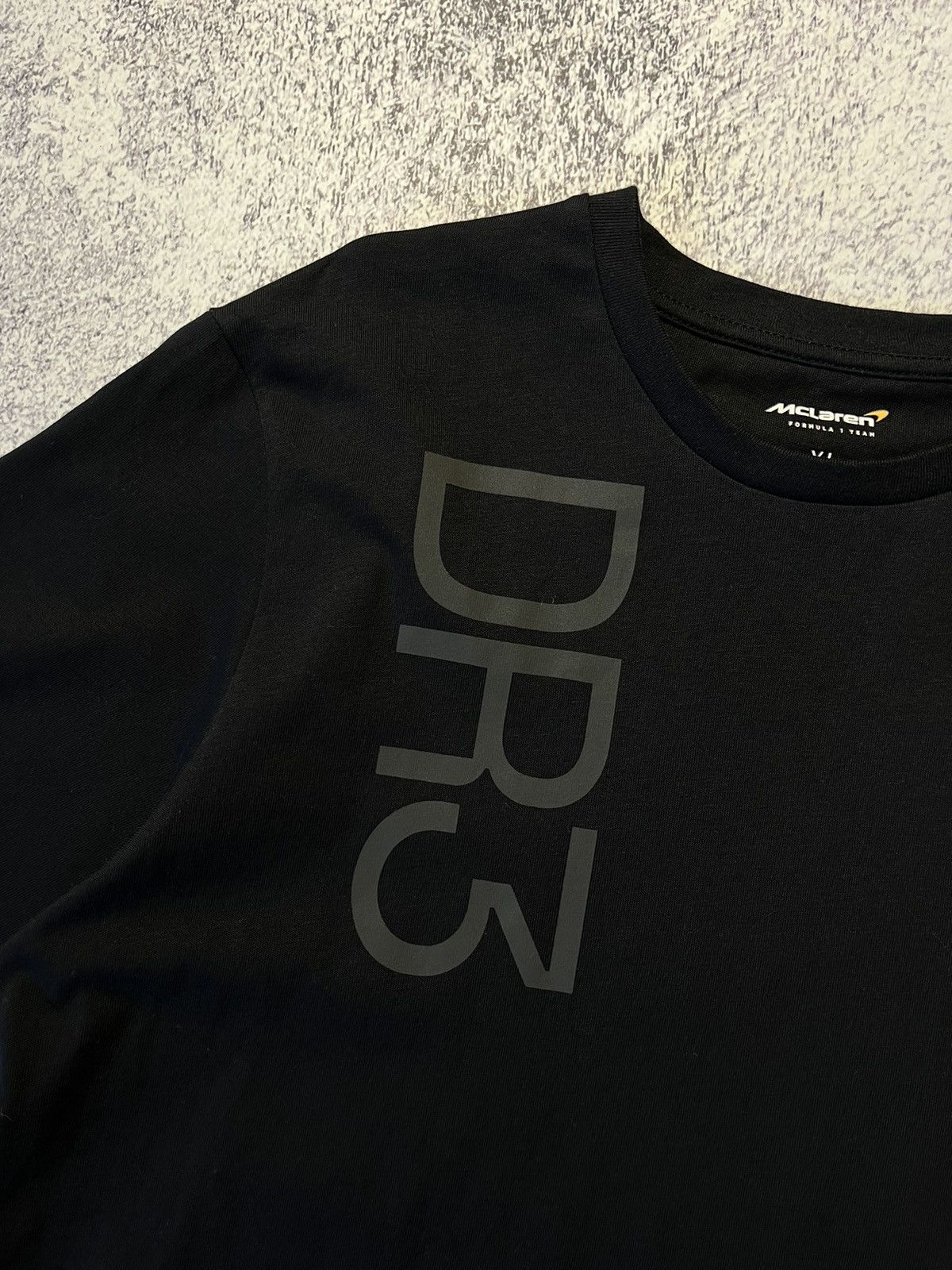Vintage Mclaren big logo Black t-shirt tee 90s racing moto rare Size US XL / EU 56 / 4 - 5 Thumbnail