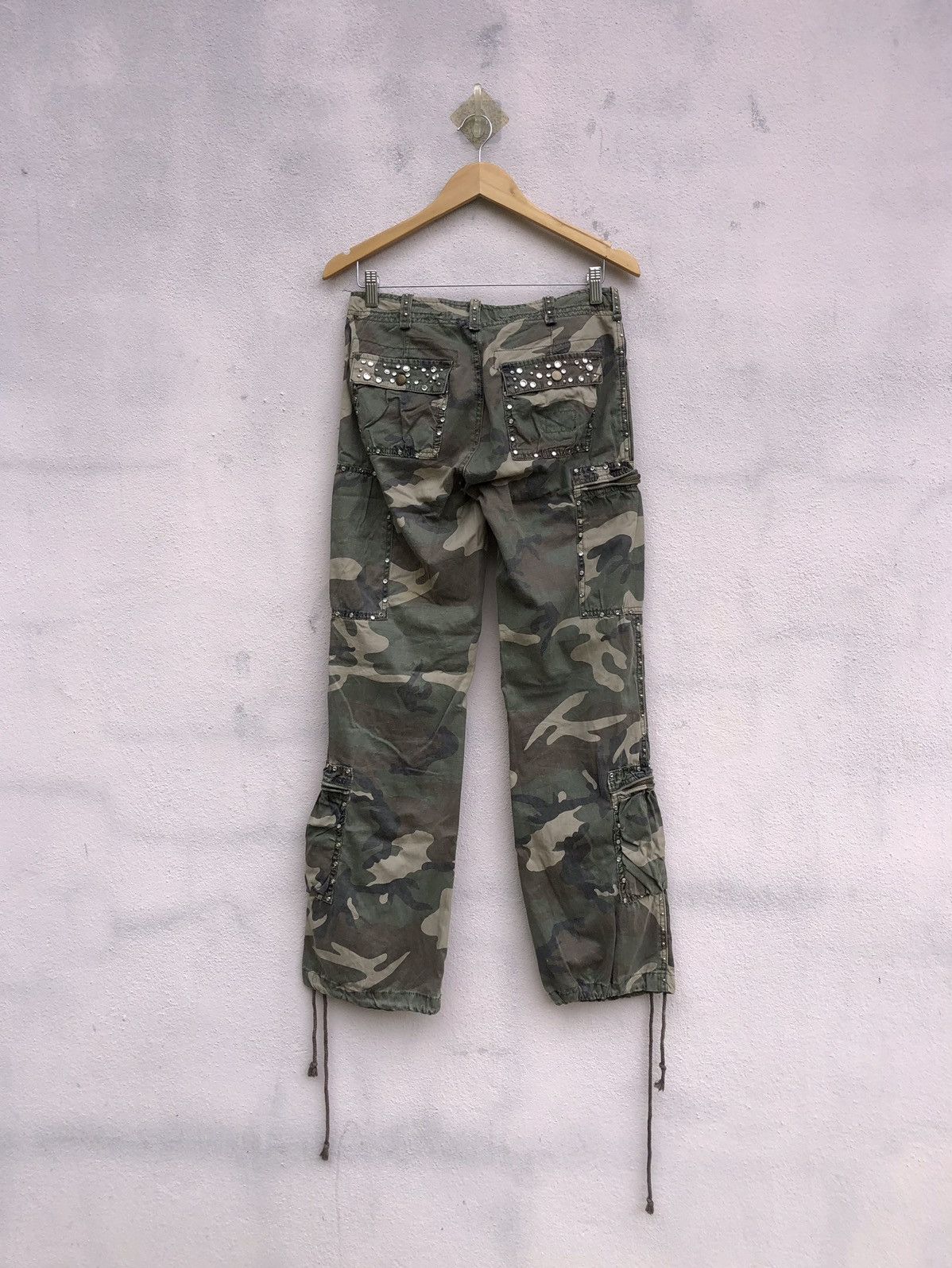 If Six Was Nine Malanalove Co Multiy Pocket Zipper Camo With Stud Size US 28 / EU 44 - 3 Thumbnail