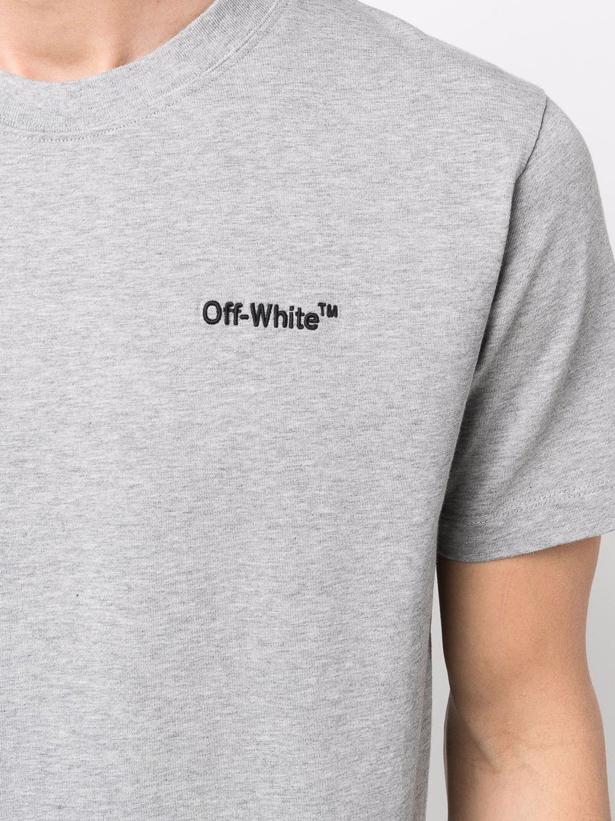 Off-White o1gr1nt1124 For All Slim S/S T-Shirt in Grey Size US S / EU 44-46 / 1 - 5 Thumbnail