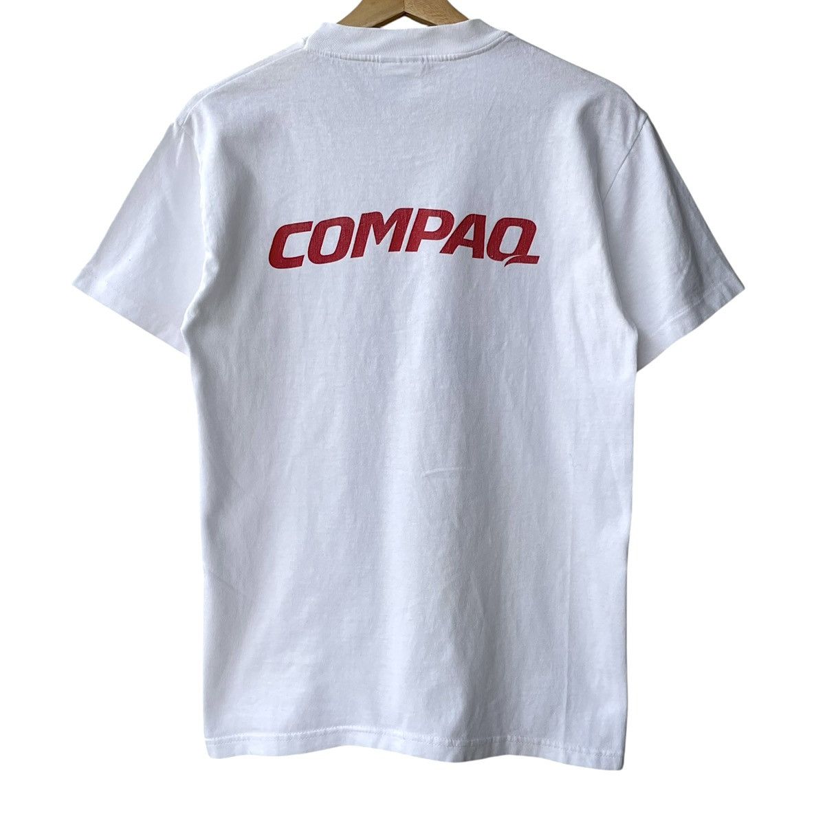 Vintage Compaq X Tandem Computers Vintage 1990s Merging Promo Tee Size US S / EU 44-46 / 1 - 2 Thumbnail