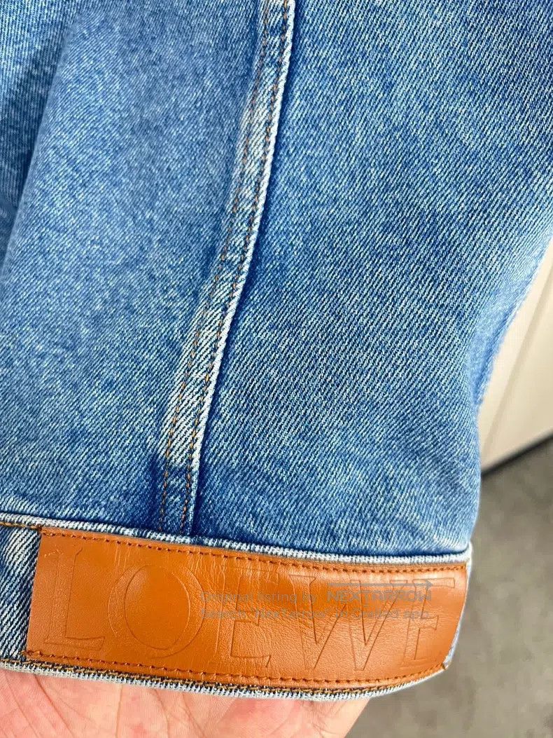 Loewe Loewe Blue Washed Denim Jacket Size US S / EU 44-46 / 1 - 3 Thumbnail