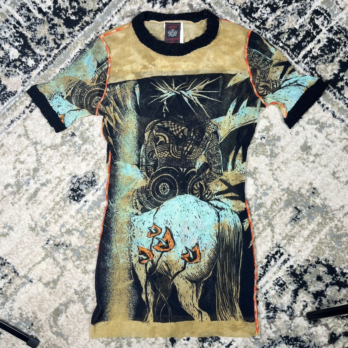 Jean Paul Gaultier Vintage 2001 Avant Garde Archive Tattoo Jean Paul Gaultier Size M / US 6-8 / IT 42-44 - 2 Thumbnail