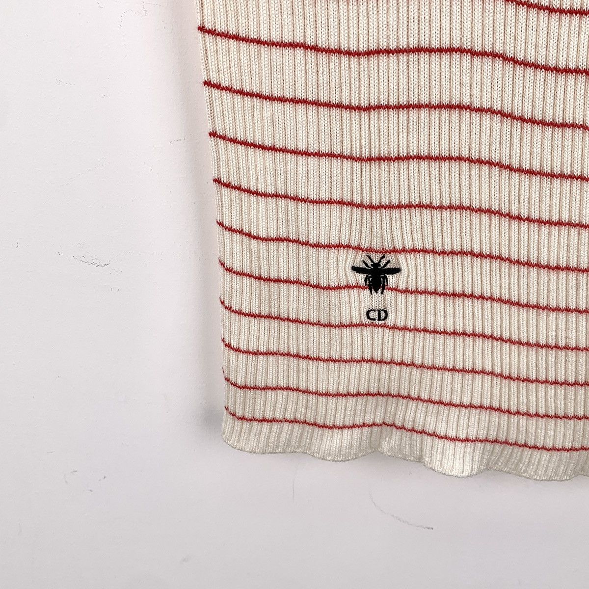Dior Dior Colorblocked Striped Cashmere Knit Sweatshirt Size S / US 4 / IT 40 - 4 Thumbnail
