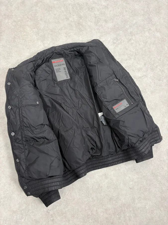 Prada FW2008 Prada Black Nylon Quilted Puffer Jacket Size US M / EU 48-50 / 2 - 7 Thumbnail
