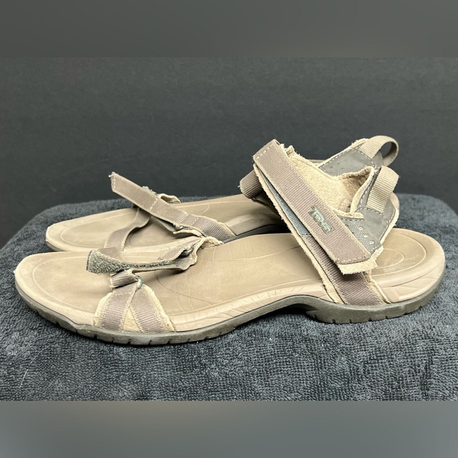 Teva Teva Sandals Women’s 8 Verra Strappy Bungee Cord Trail Water Size US 8 / IT 38 - 3 Thumbnail