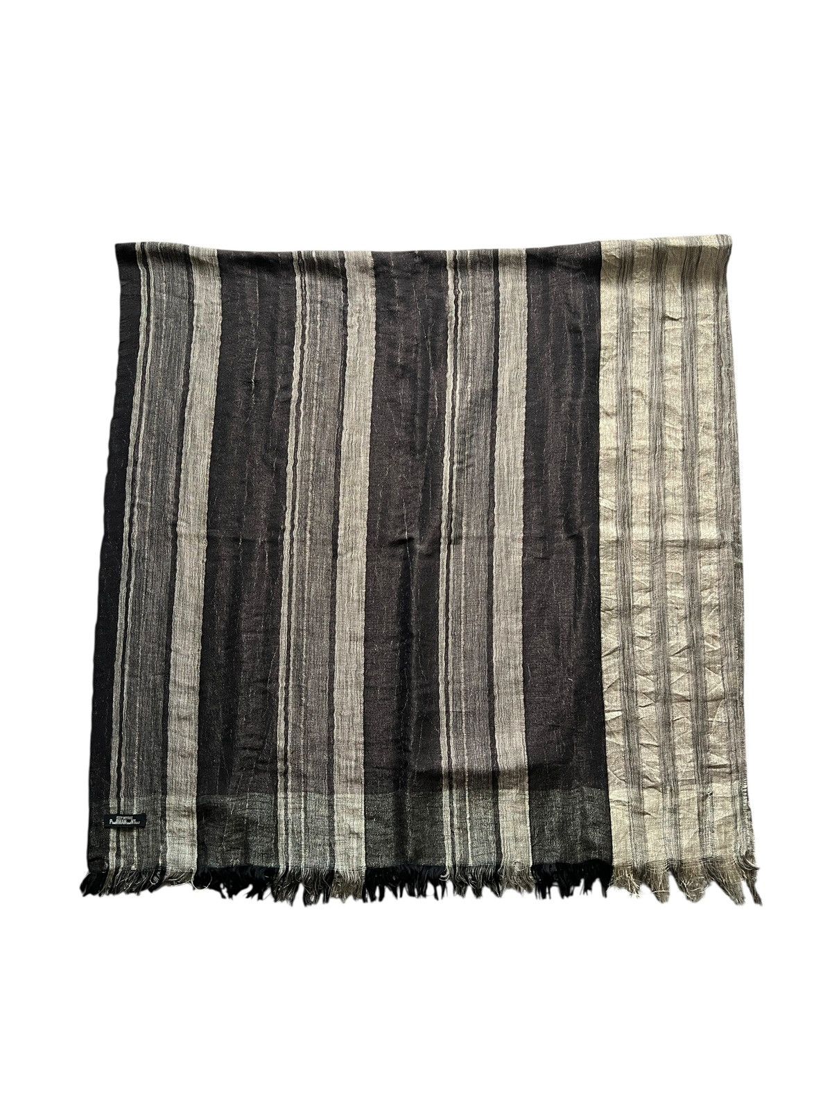 Issey Miyake 1980s Issey Miyake Permanente Big Scarf/ Muffler Size ONE SIZE - 5 Thumbnail