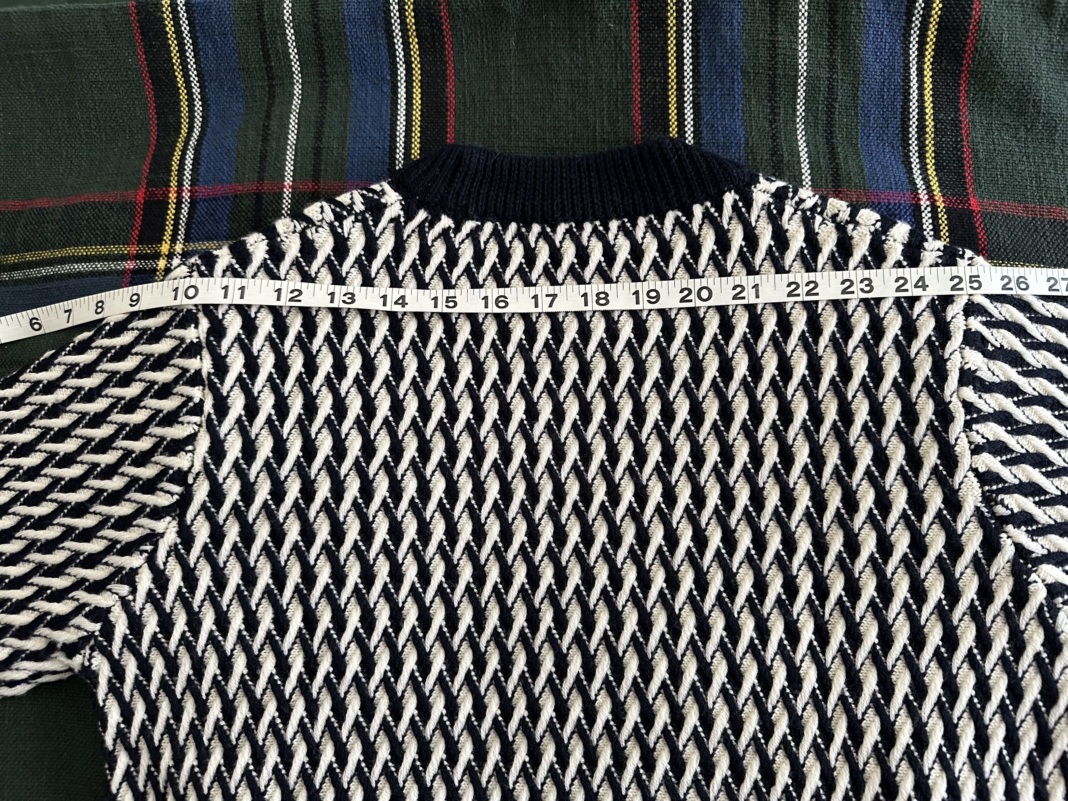 Sandro two-tone cable-knit sweater Size US S / EU 44-46 / 1 - 14 Thumbnail