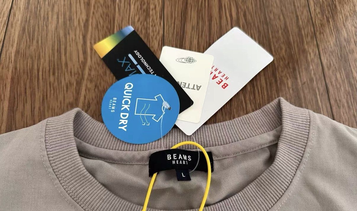 Beams Japan BEAMS HEART QUICK DRY TEE Size US L / EU 52-54 / 3 - 3 Thumbnail