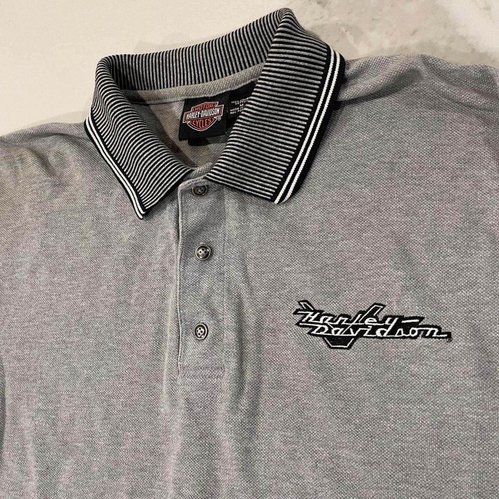 Harley Davidson Vintage Harley Davidson Polo Kosco Kinnelon NJ Men’s Medium Size US M / EU 48-50 / 2 - 3 Thumbnail
