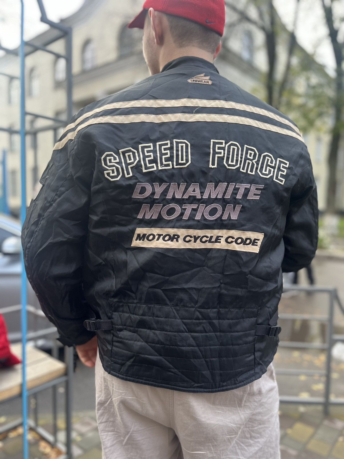 Vintage Vintage Racing Jacket Speed Force Dynamite Motion Size US L / EU 52-54 / 3 - 7 Thumbnail