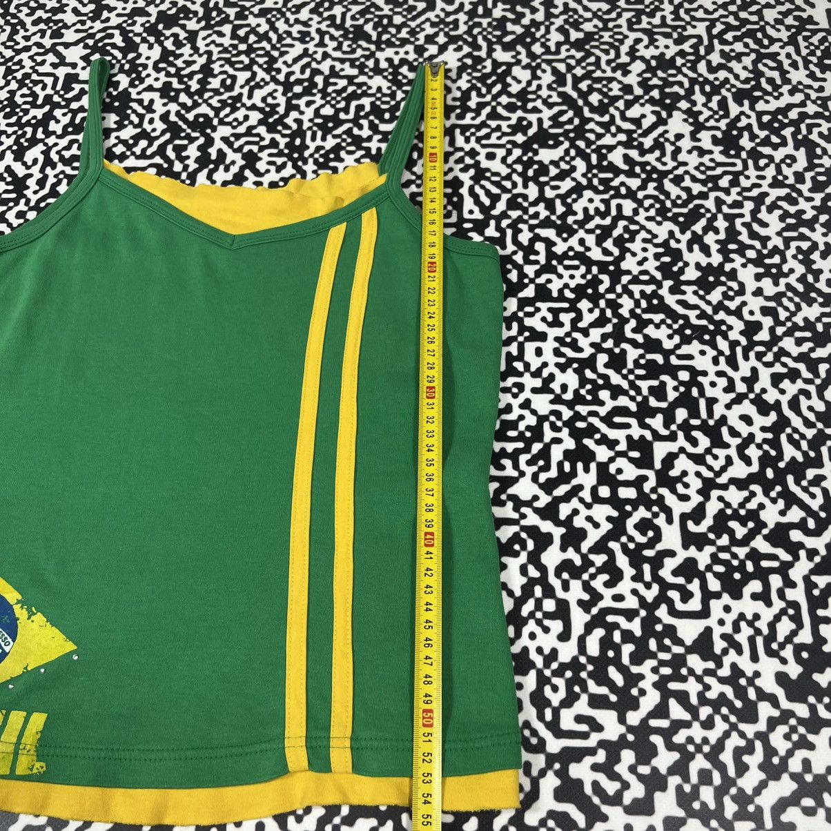 Vintage Vintage Y2K Brazil Retro Soccer Style Brasil Tank Top Casual Size M / US 6-8 / IT 42-44 - 9 Thumbnail