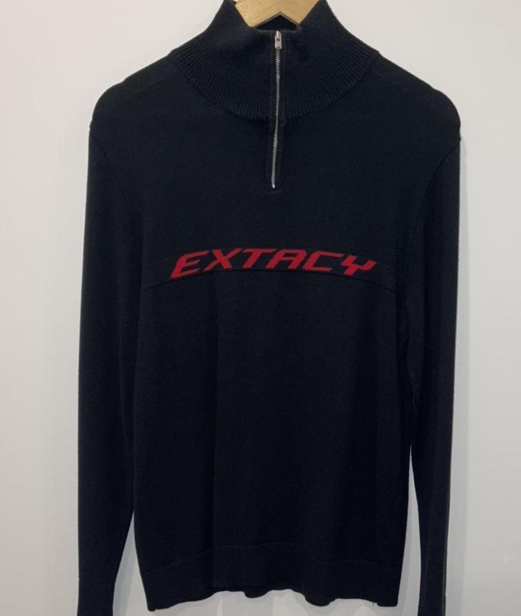 Misbhv Extacy Red Knit Half Zip | Grailed