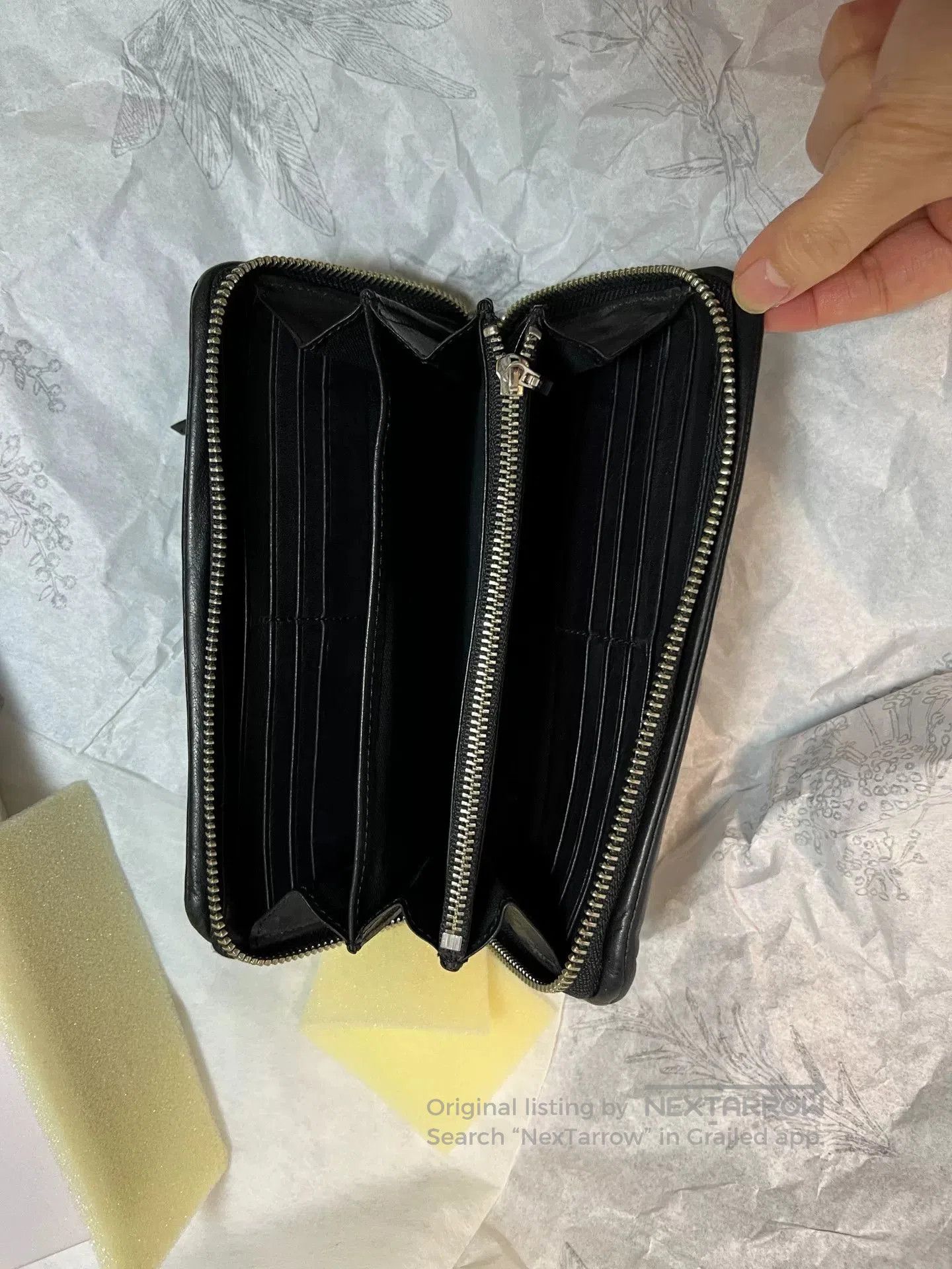 Vivienne Westwood Vivienne Westwood Black Long Zipper Wallet. Size ONE SIZE - 6 Thumbnail
