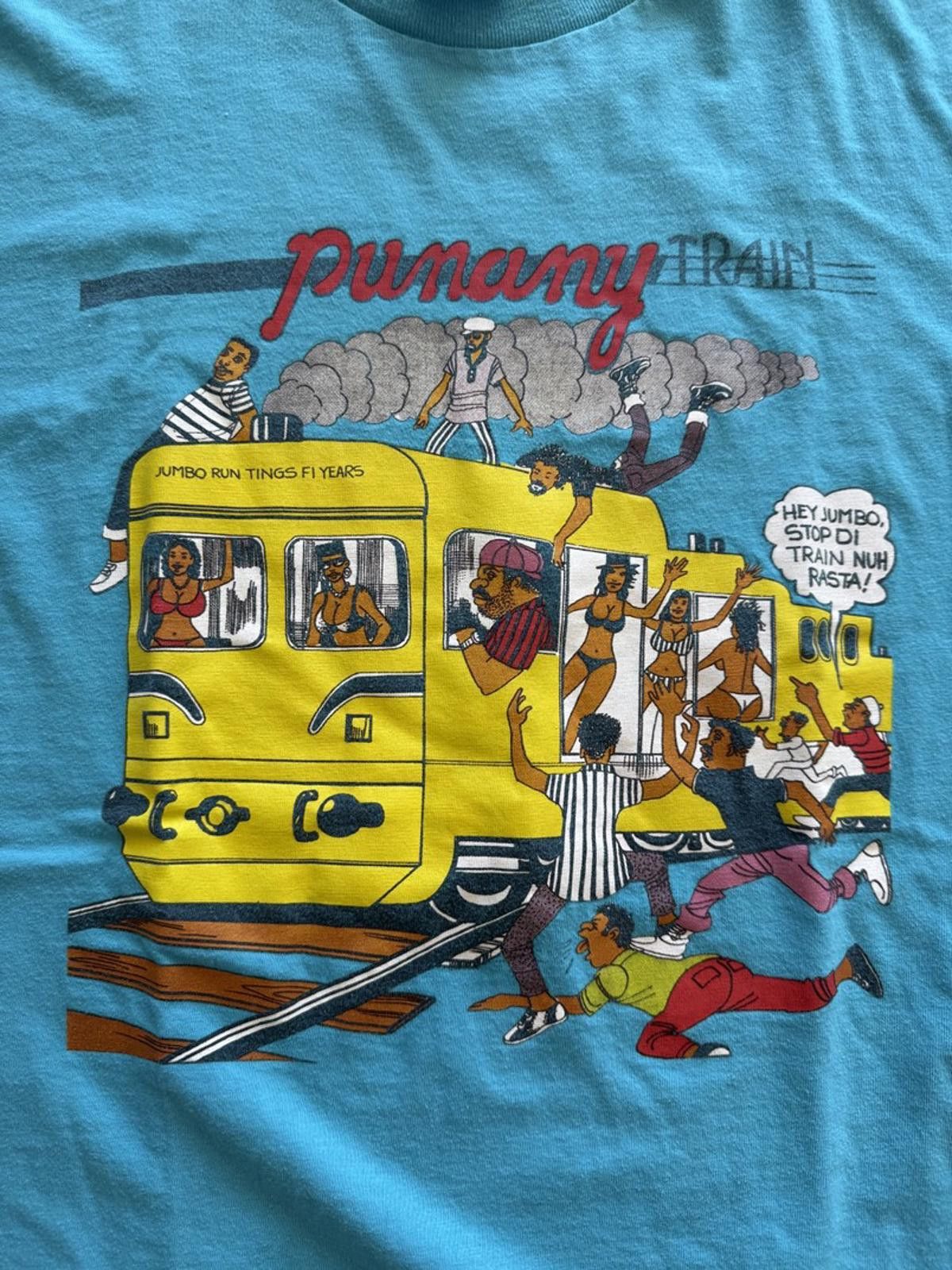 Supreme Vintage Supreme Punany Train Graphic T-Shirt Size US L / EU 52-54 / 3 - 2 Thumbnail