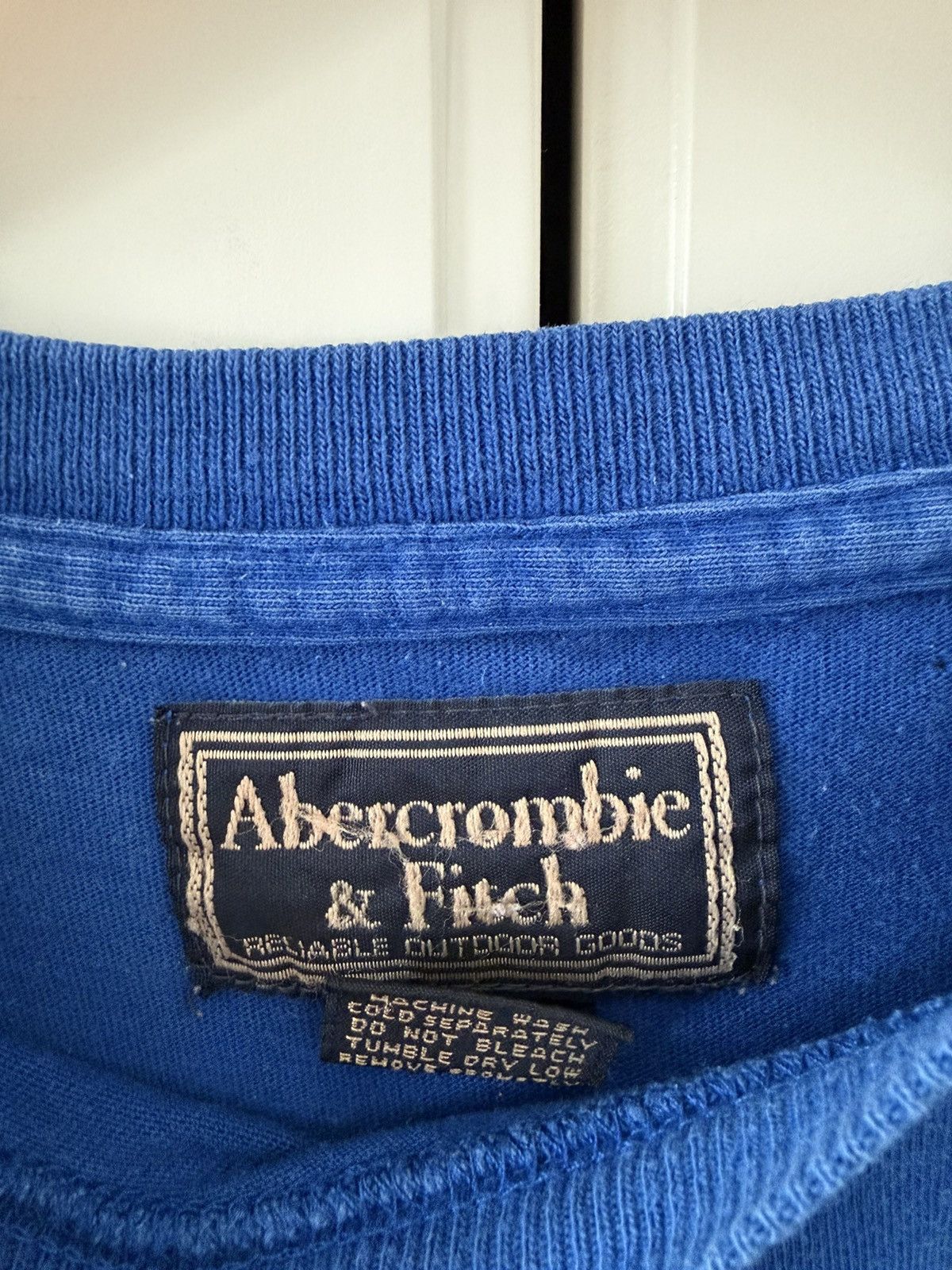 Abercrombie & Fitch Abercrombie & Fitch Surfboards Tee Get On The Stick Blue Y2K Size US L / EU 52-54 / 3 - 4 Thumbnail