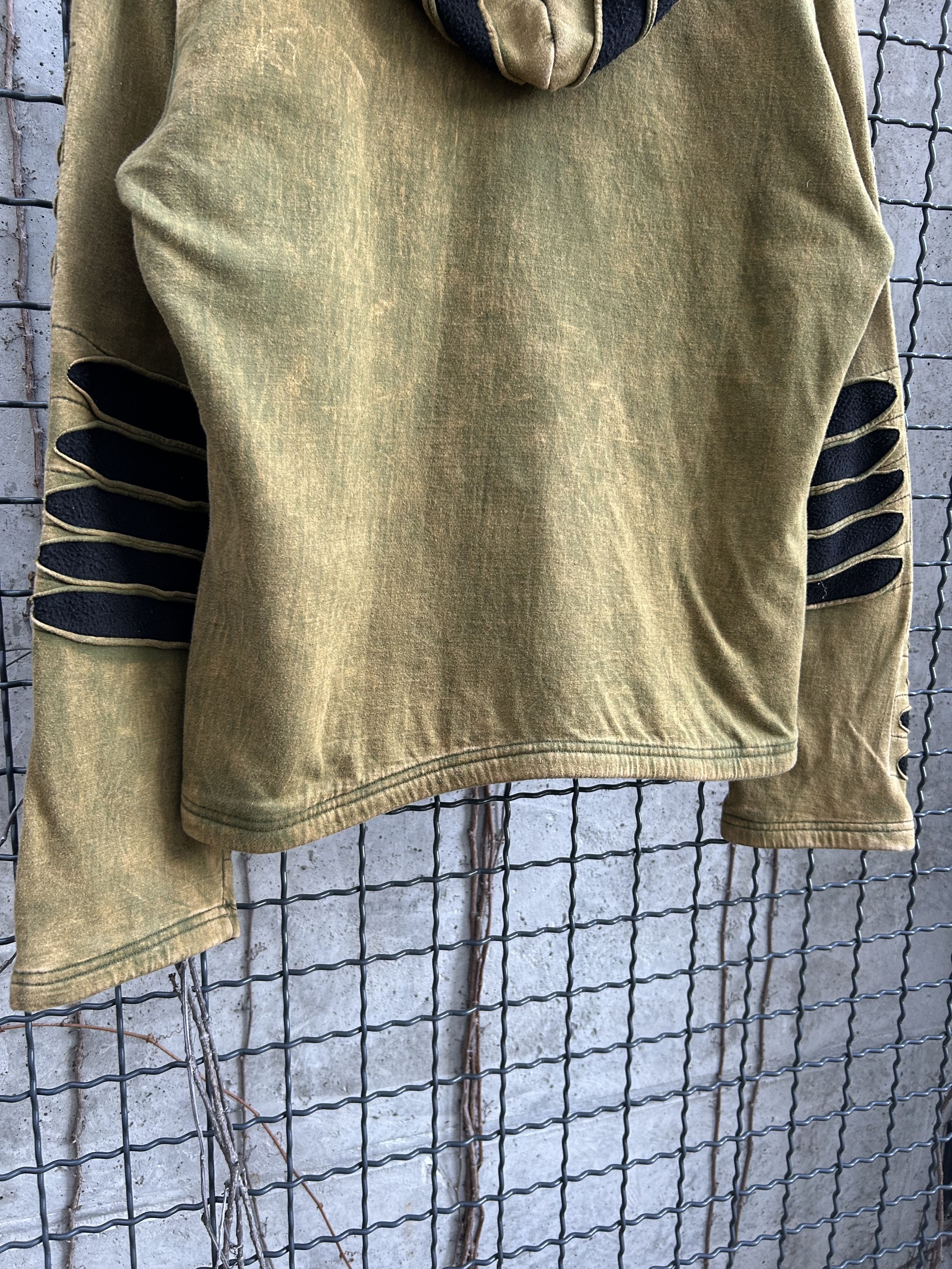 Vintage Vintage Y2K Avant Garde Nepal Patchwork Zip Up Hoodie Size US L / EU 52-54 / 3 - 11 Thumbnail
