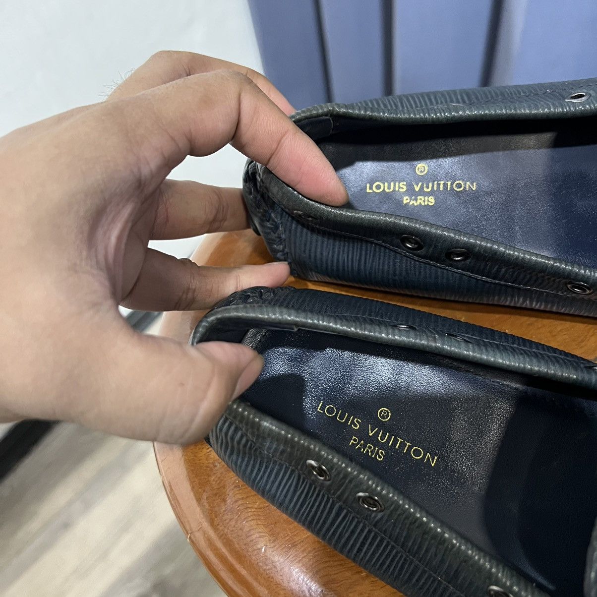 Louis Vuitton Louis Vuitton Slip on Dark green Size US 8 / EU 41 - 6 Thumbnail