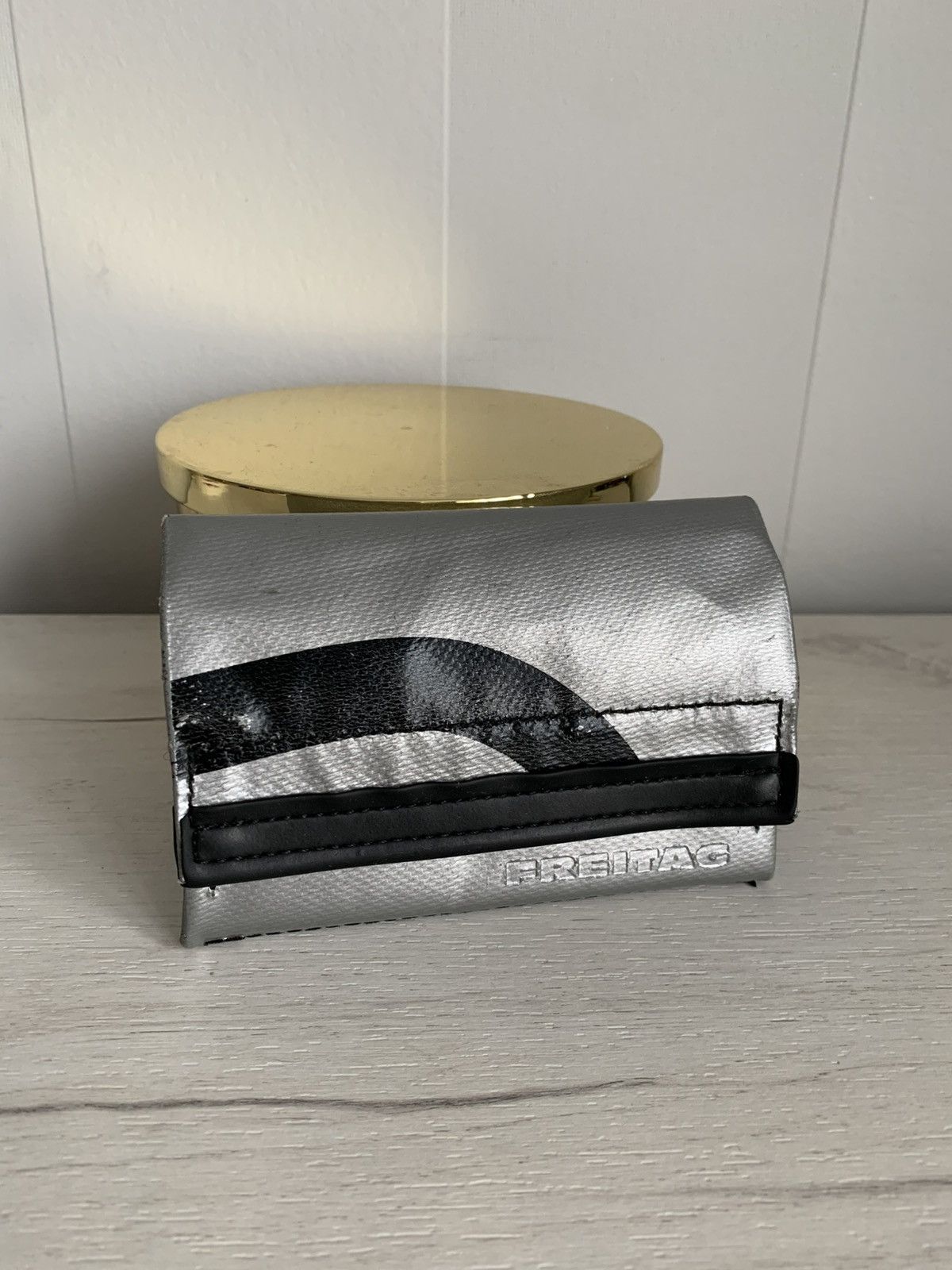 Freitag Freitag G51 Dallas Gray Card Holder Wallet Size ONE SIZE - 1 Thumbnail