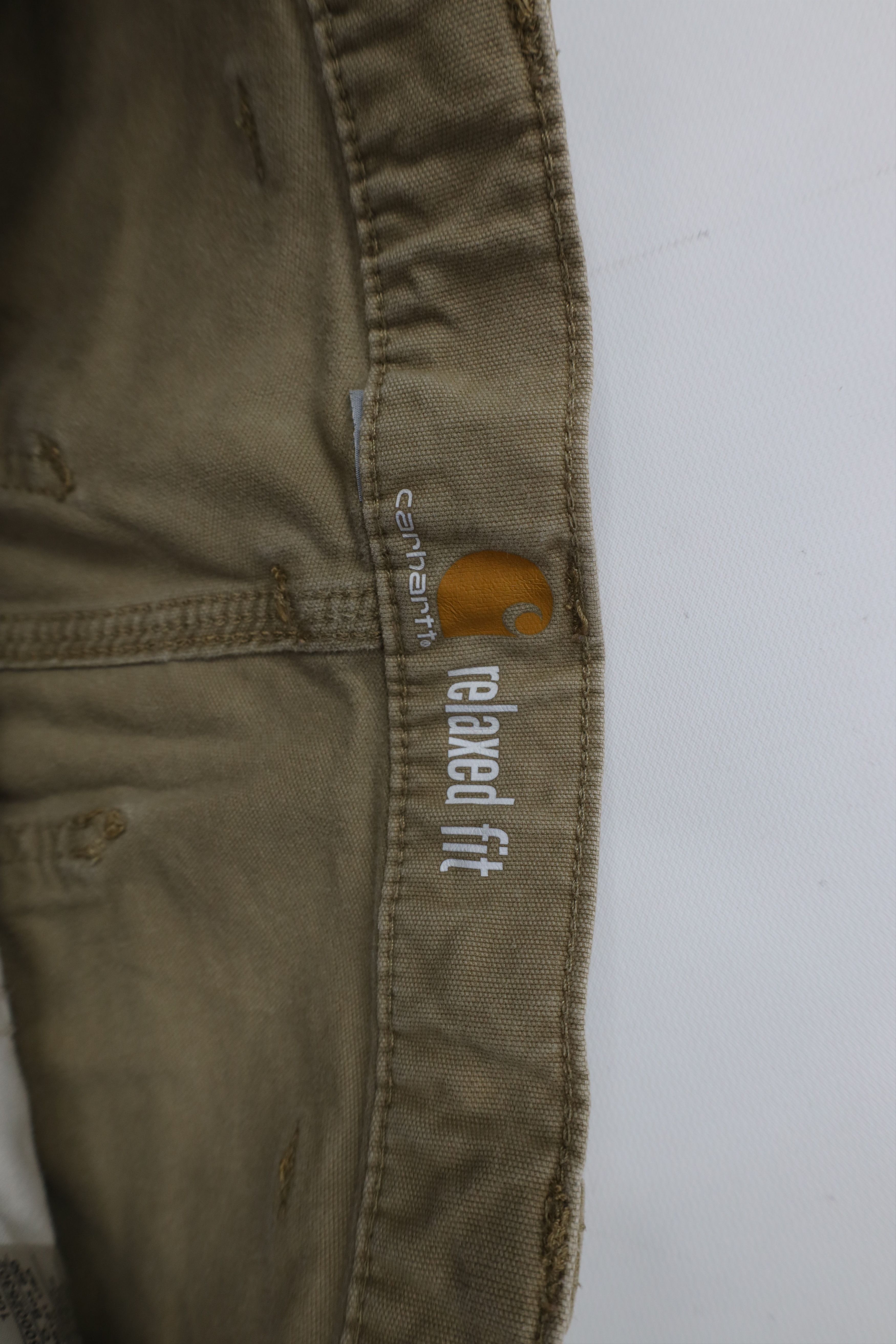 Carhartt Vintage Y2K Carhartt Relaxed Fit Wide Leg Dungaree Pants Size US 32 / EU 48 - 9 Thumbnail