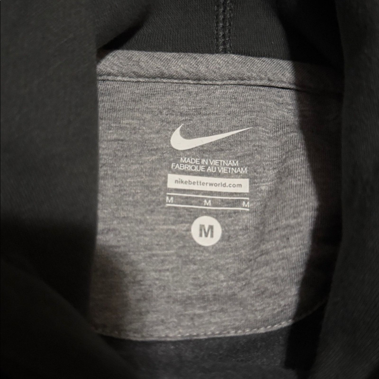 Nike 2012 Nike Spell Out Center Swoosh Hoodie Sweatshirt Size US M / EU 48-50 / 2 - 7 Thumbnail