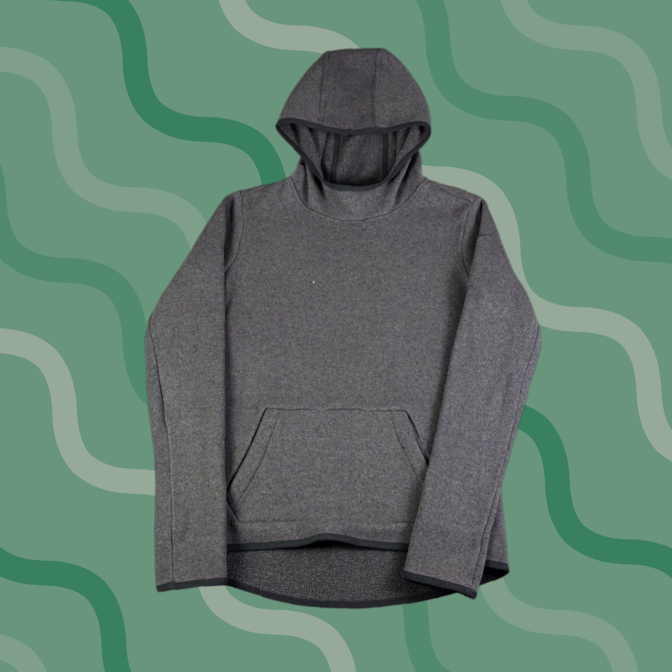 Nike Nike Hoodie Mens Medium Gray Better World Tech Fleece Scuba Pullover Sweatshirt 90s Logo Graphic Size US M / EU 48-50 / 2 - 1 Thumbnail