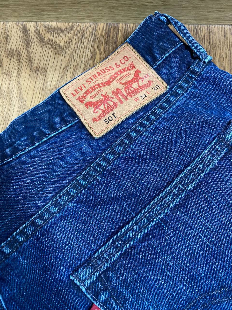 Levi's 90s Relaxed Fit Jean Shorts Jorts Size US 34 / EU 50 - 4 Thumbnail