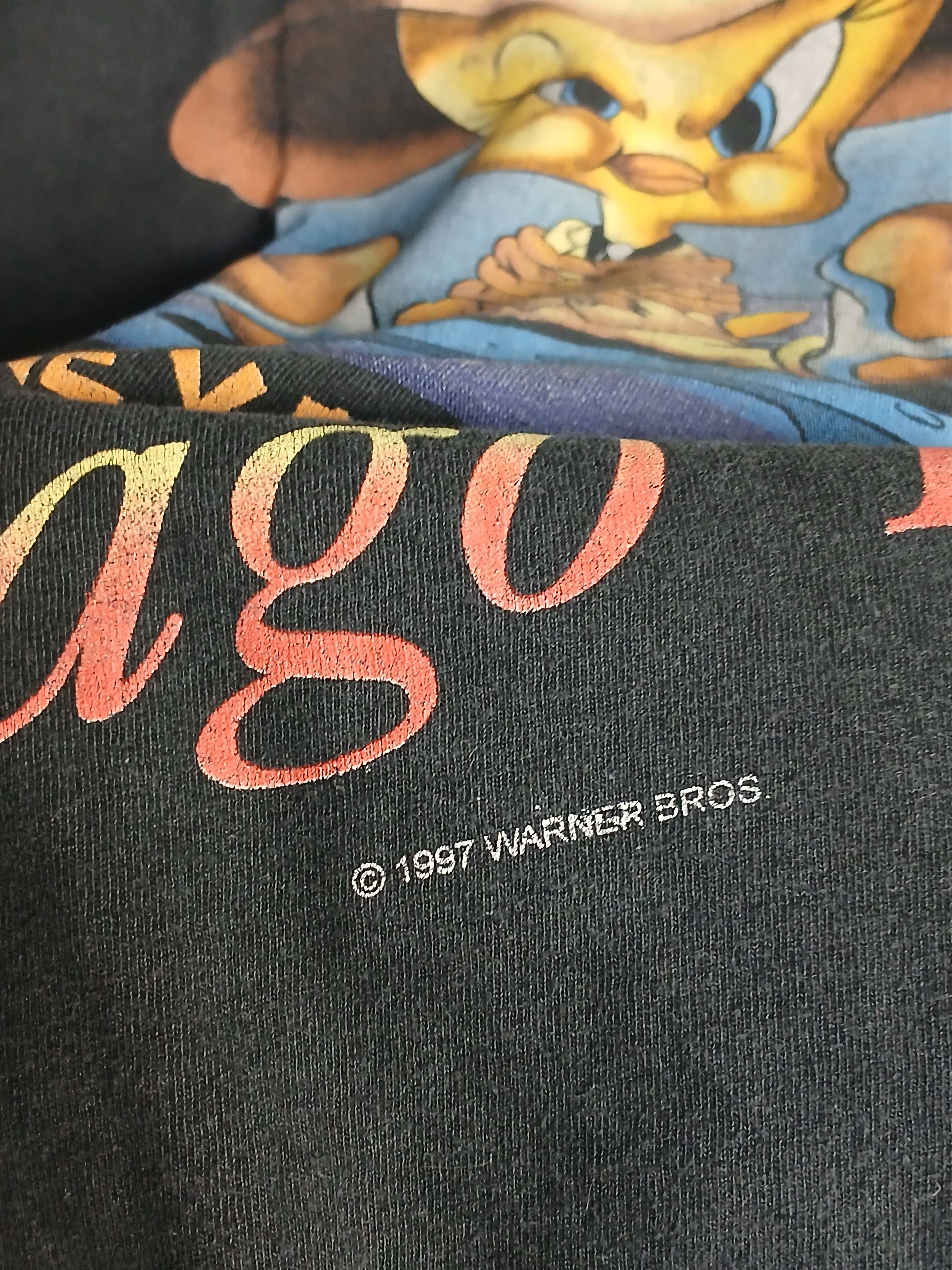 Cartoon Network × Vintage Vintage 1997 Looney Tunes Tweety T-Shirt Size US M / EU 48-50 / 2 - 4 Thumbnail