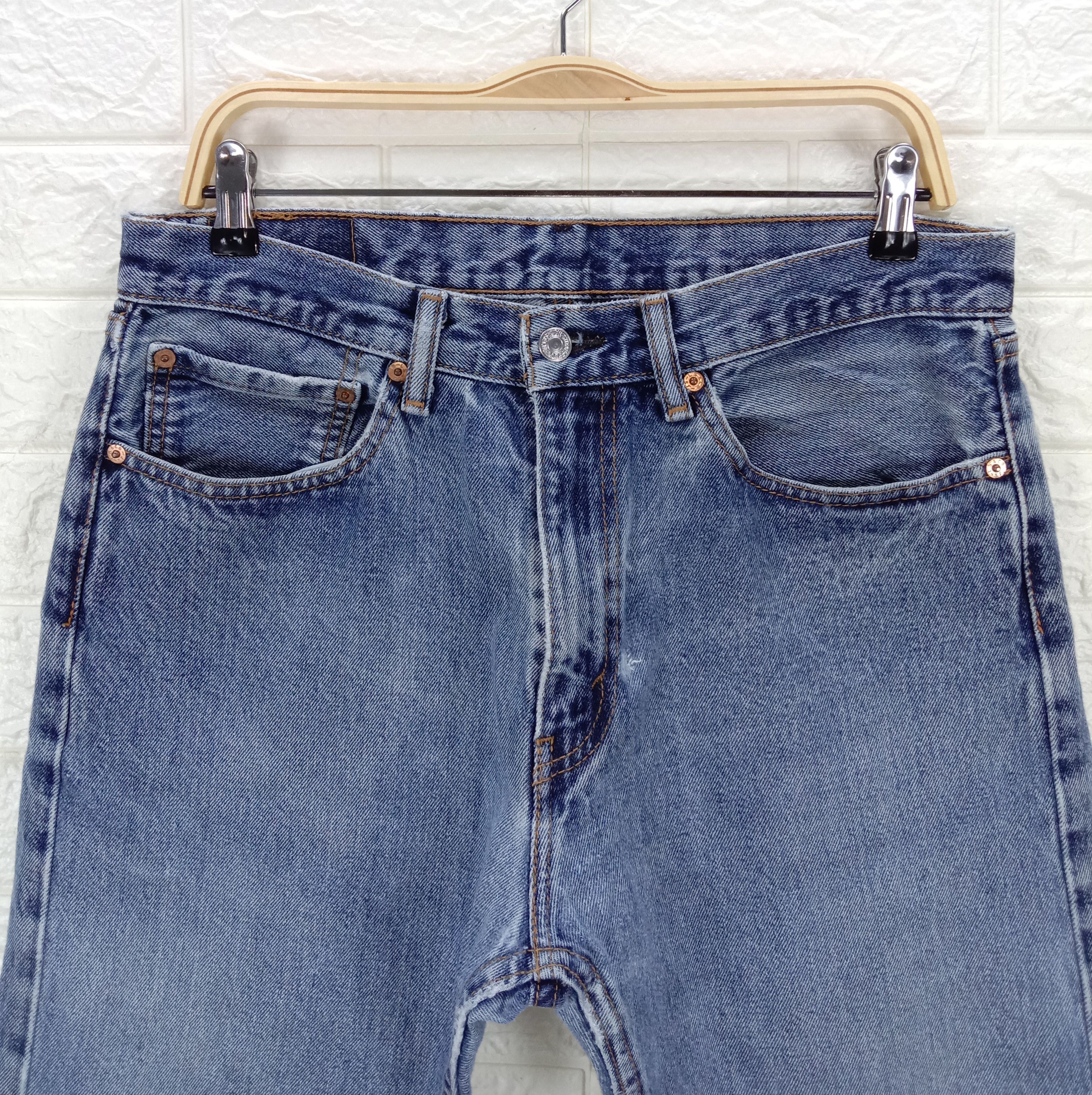 Levi's Vintage Levi's 505 Jeans Blue Wash Regular Fit Denim Size US 33 - 2 Thumbnail