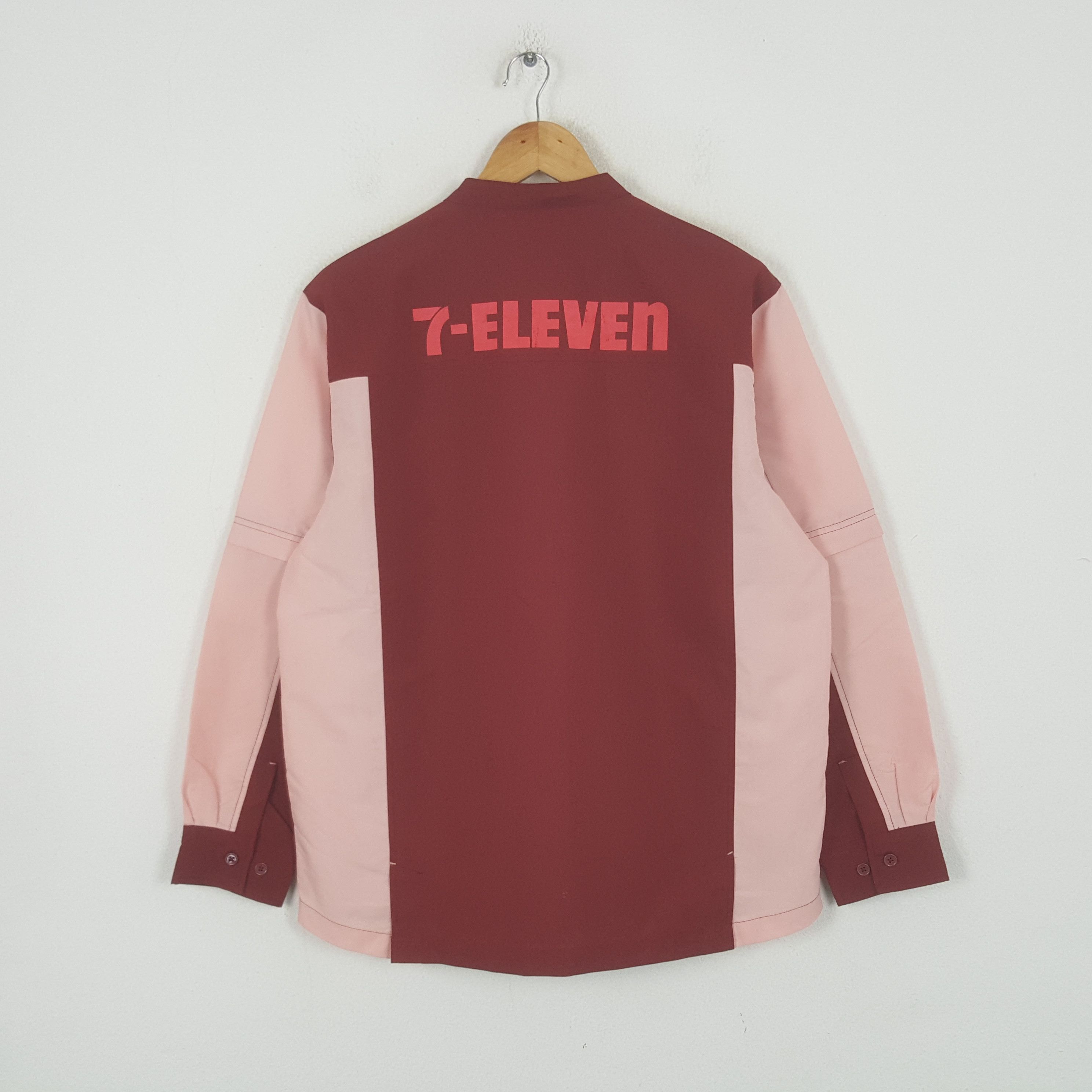 Japanese Brand Vintage 7 Eleven Japanese Brand Uniform Jacket RR26 Size US L / EU 52-54 / 3 - 1 Thumbnail