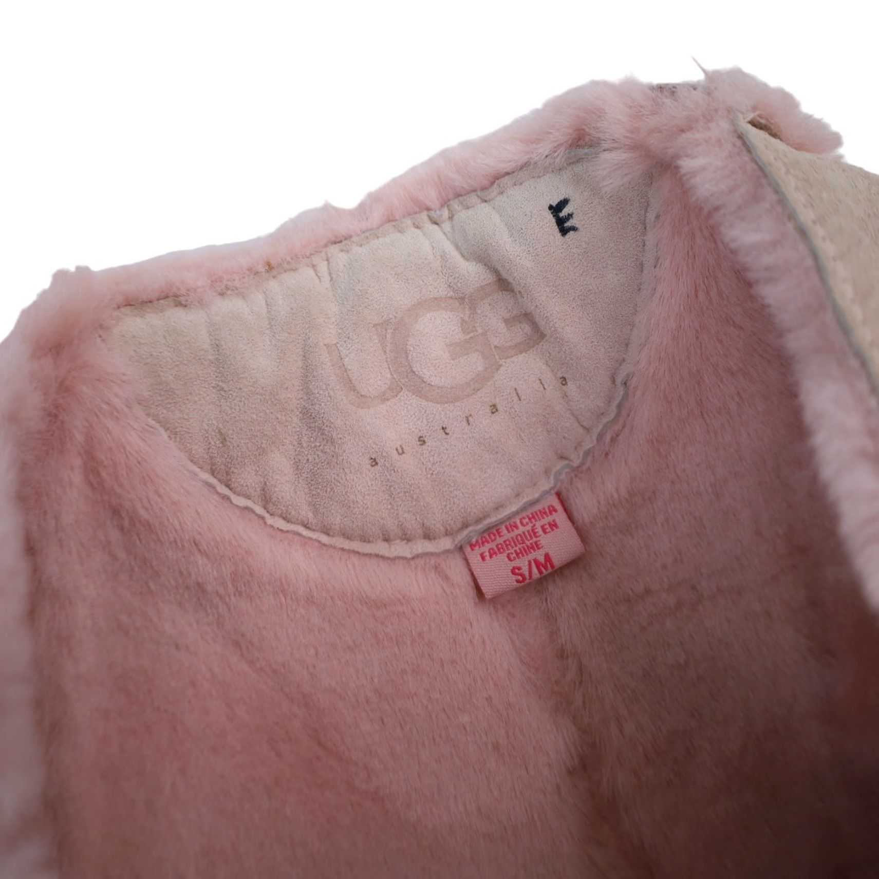 Ugg UGG Leather Sherling Lined Skirt Pink Womens Small / Medium Size 28" / US 6 / IT 42 - 6 Thumbnail