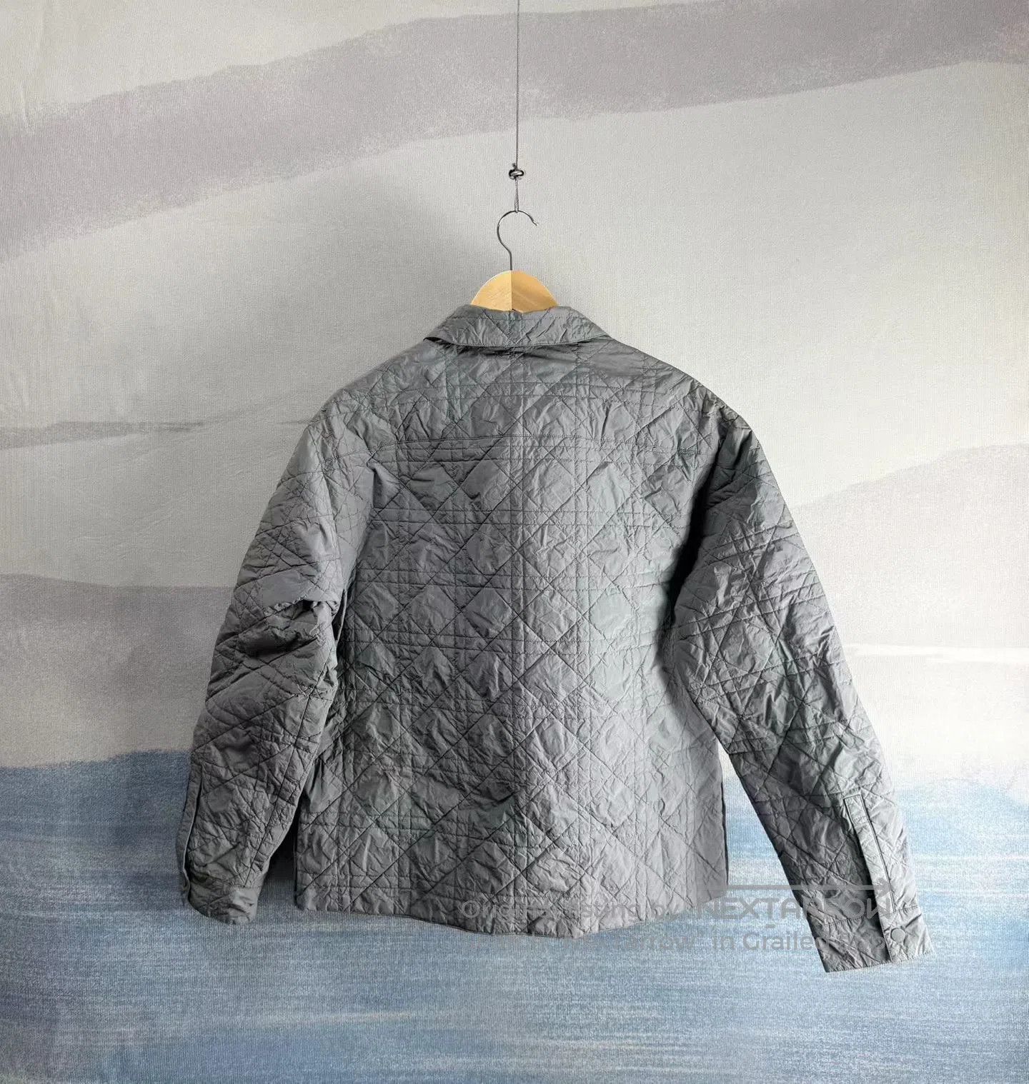Dior Dior Lapel quilted cotton jacket with nameplate slogan emb Size US M / EU 48-50 / 2 - 3 Thumbnail