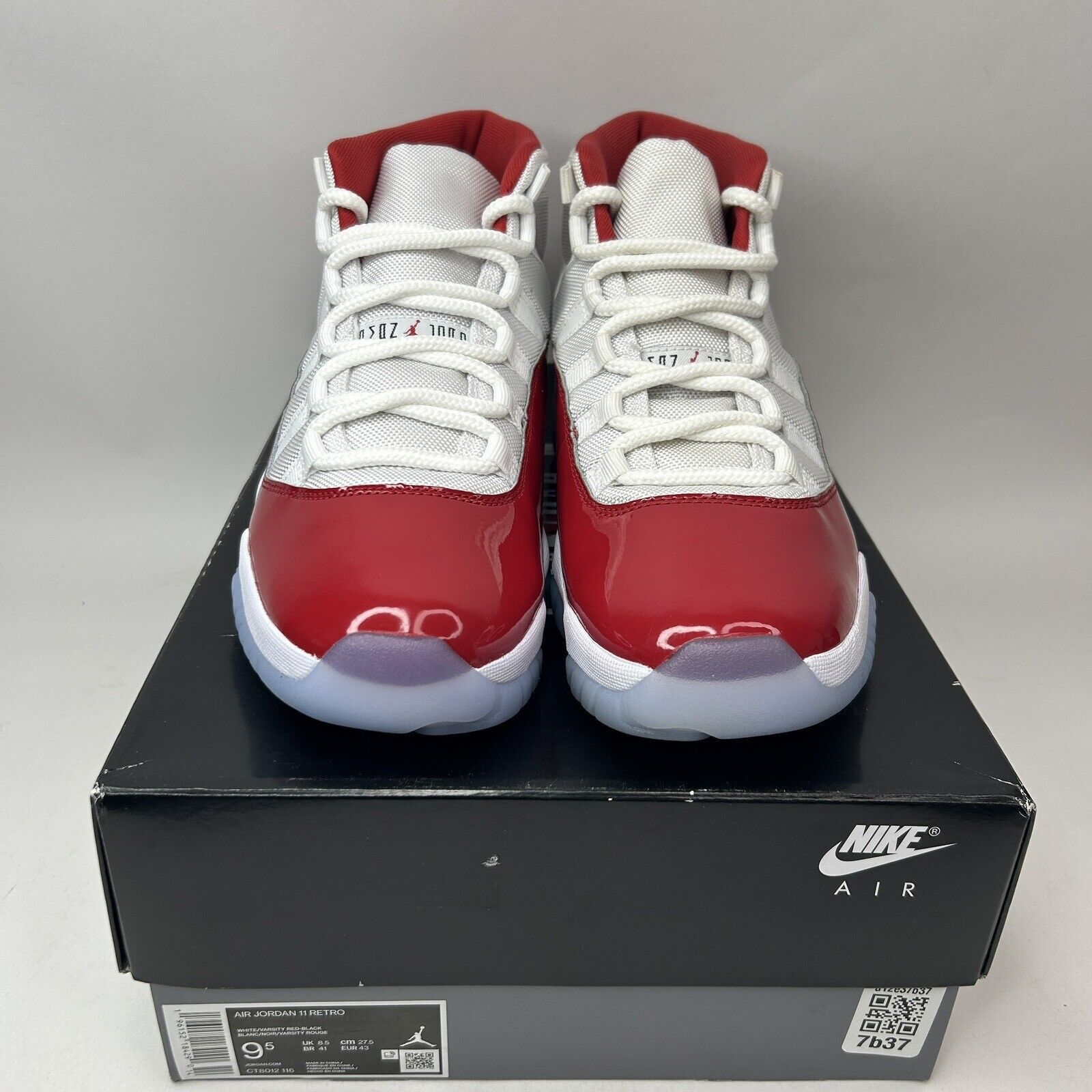 Nike Nike Air Jordan 11 Retro “Varsity Red/Cherry” 2023 Size US 9.5 / EU 42-43 - 2 Thumbnail